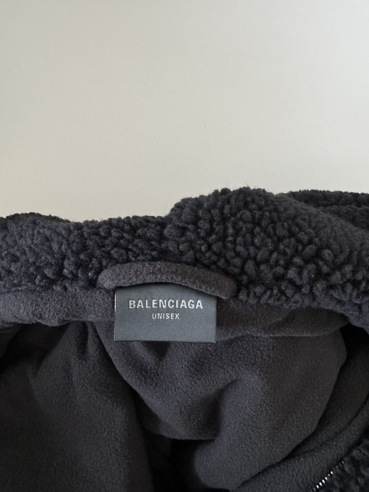 Balenciaga Balenciaga Oversized Fleece Hoodie Size US XS / EU 42 / 0 - 8 Thumbnail