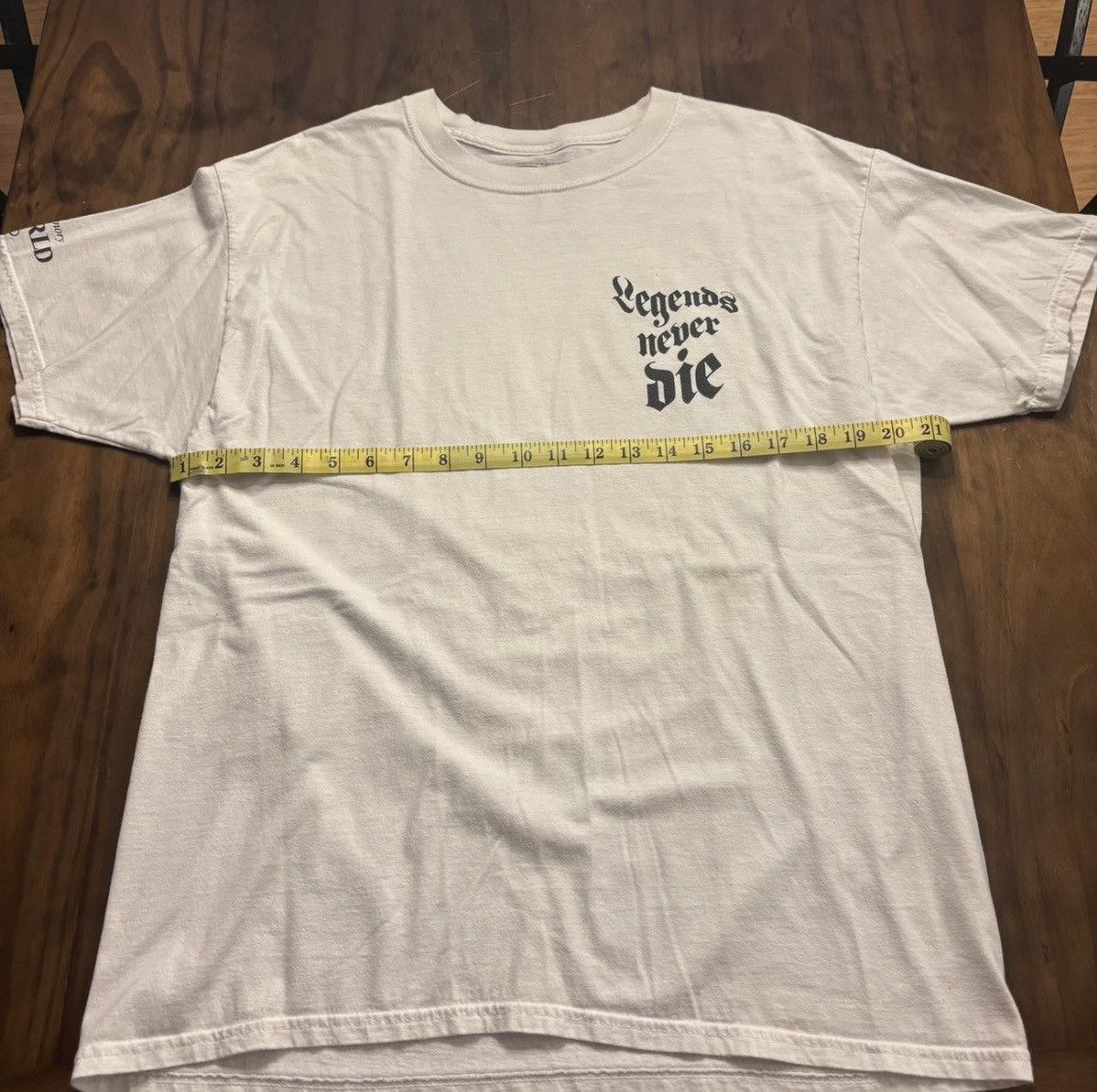 999 Club Juice WRLD LND white t-shirt Size US L / EU 52-54 / 3 - 4 Thumbnail