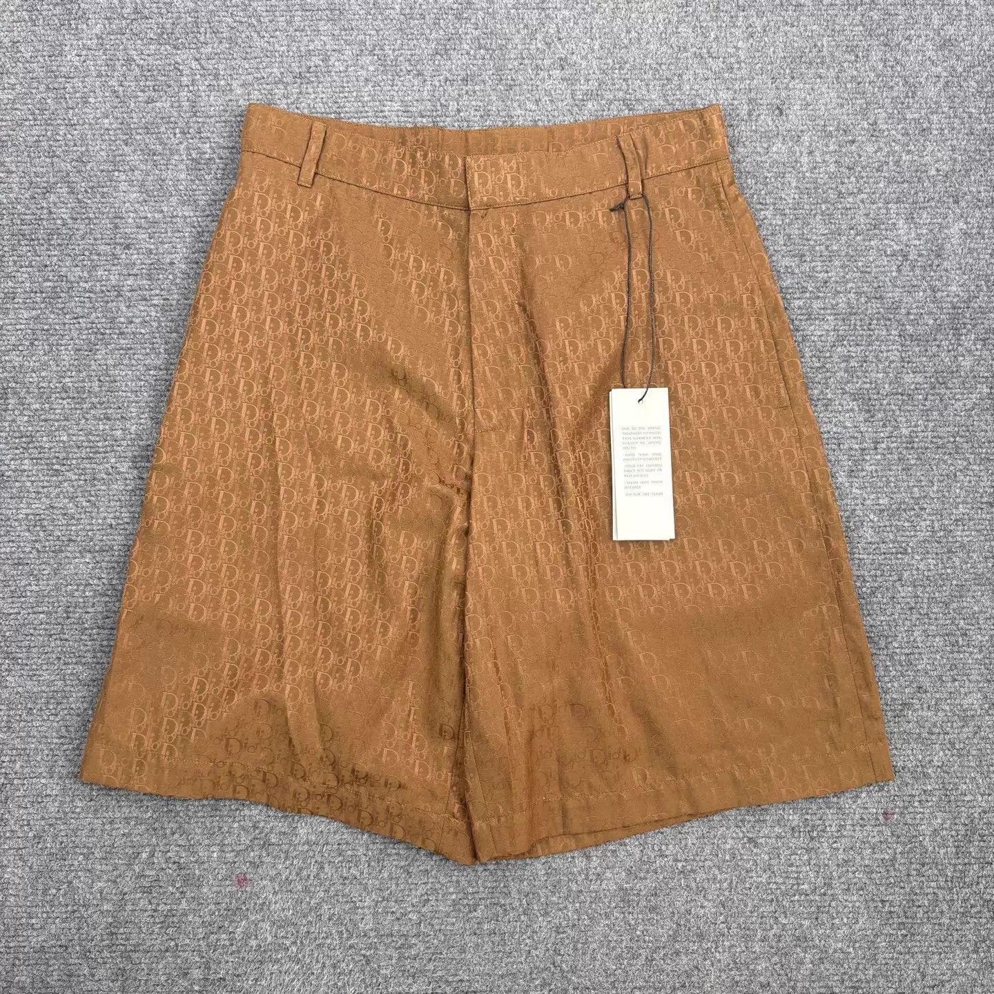 Dior Dior All Over Print Silk & Cotton Short 44 (New Unused) Size US 28 / EU 44 - 1 Thumbnail