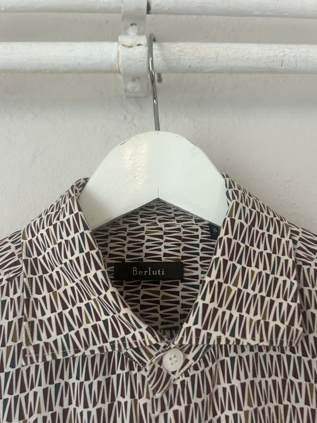 Berluti Abstract Print Shirt Size US M / EU 48-50 / 2 - 4 Thumbnail