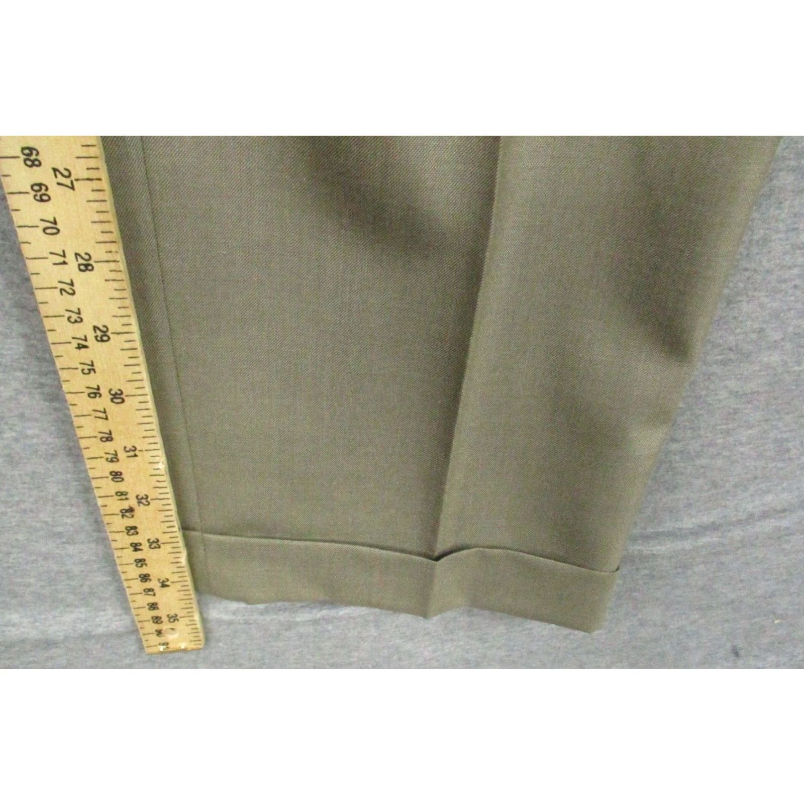 Ralph Lauren Lauren Ralph Lauren Dress Pants Beige 36x34 Polyester Pleated Regular Mens Pants Size US 36 / EU 52 - 6 Thumbnail