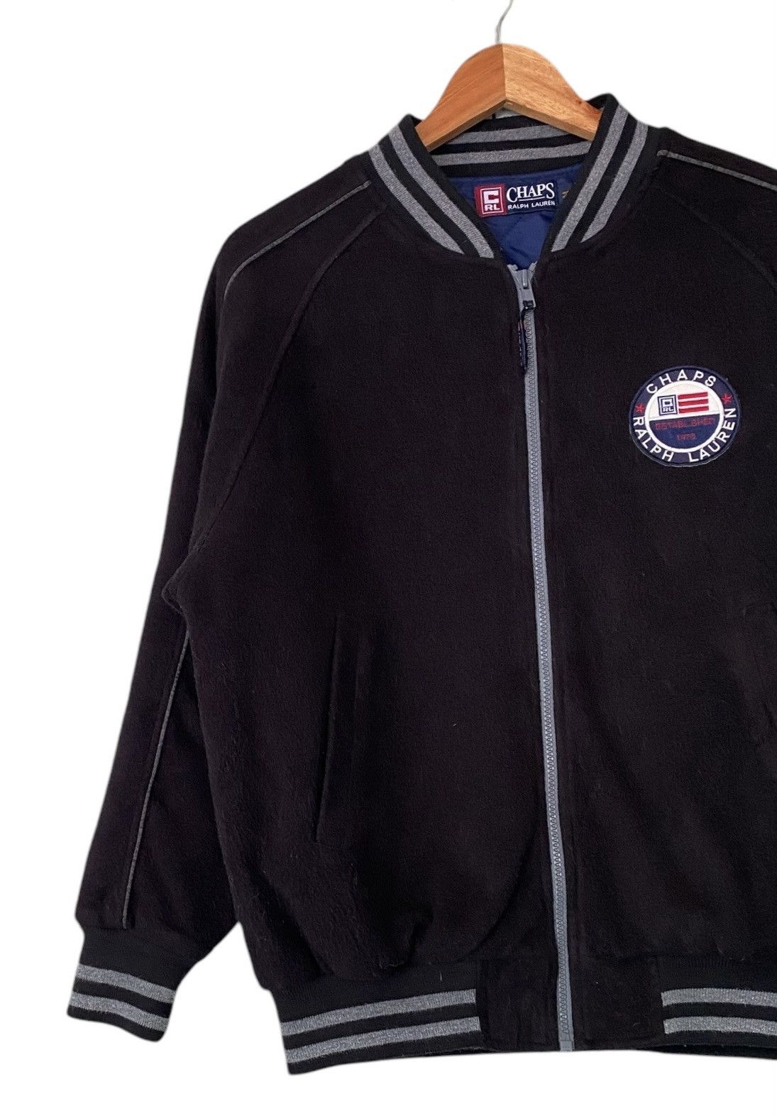 Chaps Ralph Lauren Black Fleece CHAPS RALPH LAURENT Zipper Jacket (M) Size US M / EU 48-50 / 2 - 5 Thumbnail