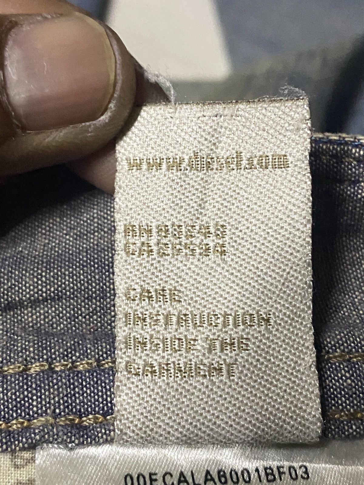 Diesel Vintage Diesel Snoozy Mud wash Distressed Loose Jeans Size US 34 / EU 50 - 20 Thumbnail