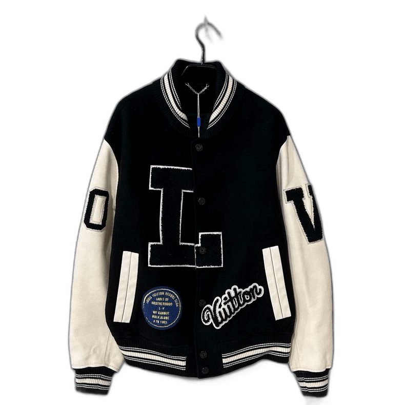 Louis Vuitton Black and White Louis Vuitton Baseball Jacket-yf Size US XL / EU 56 / 4 - 1 Thumbnail