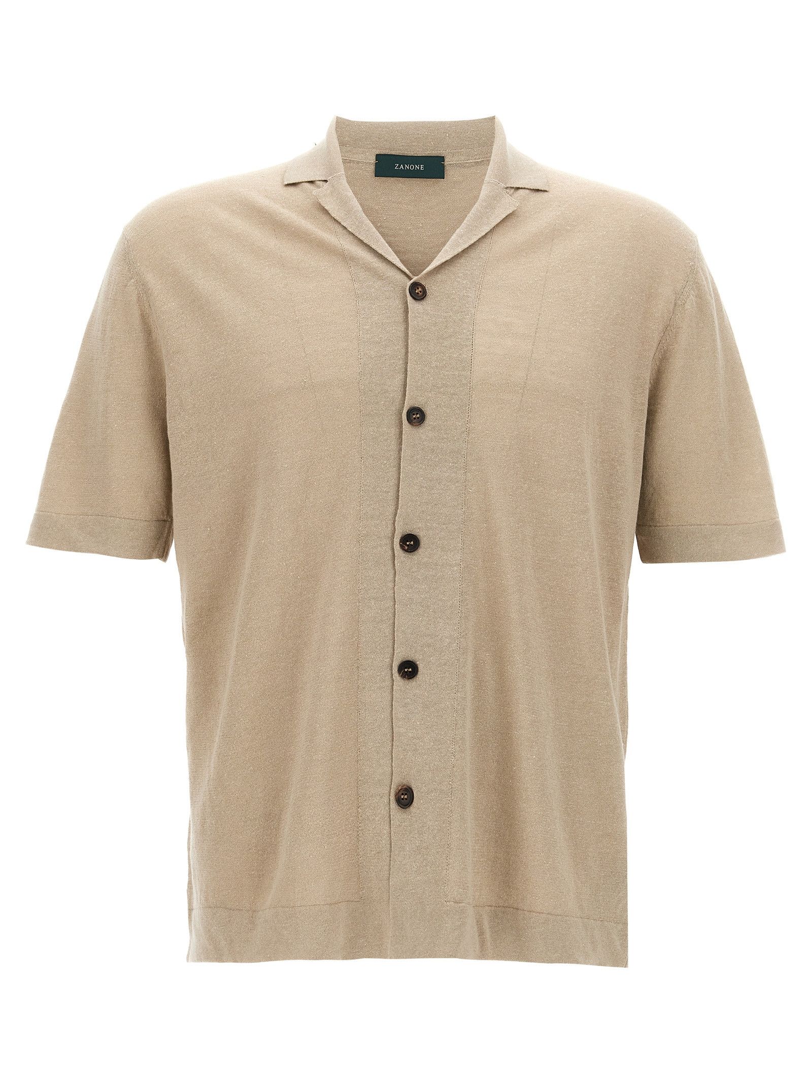 Zanone Linen Shirt Size US L / EU 52-54 / 3 - 1 Thumbnail