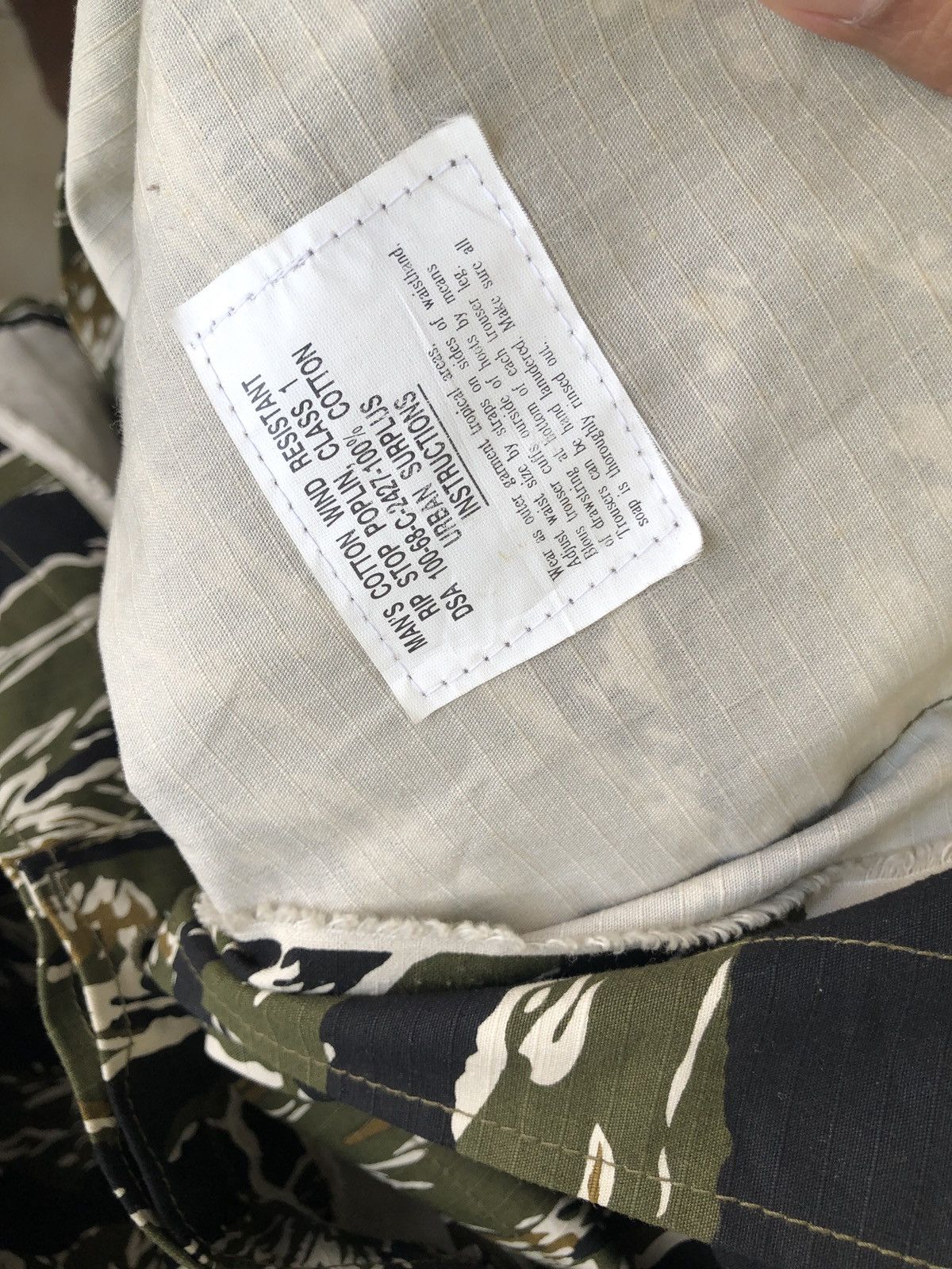 Other MILITARY PARKA SHIRT TIGER CAMO Size US XL / EU 56 / 4 - 6 Thumbnail