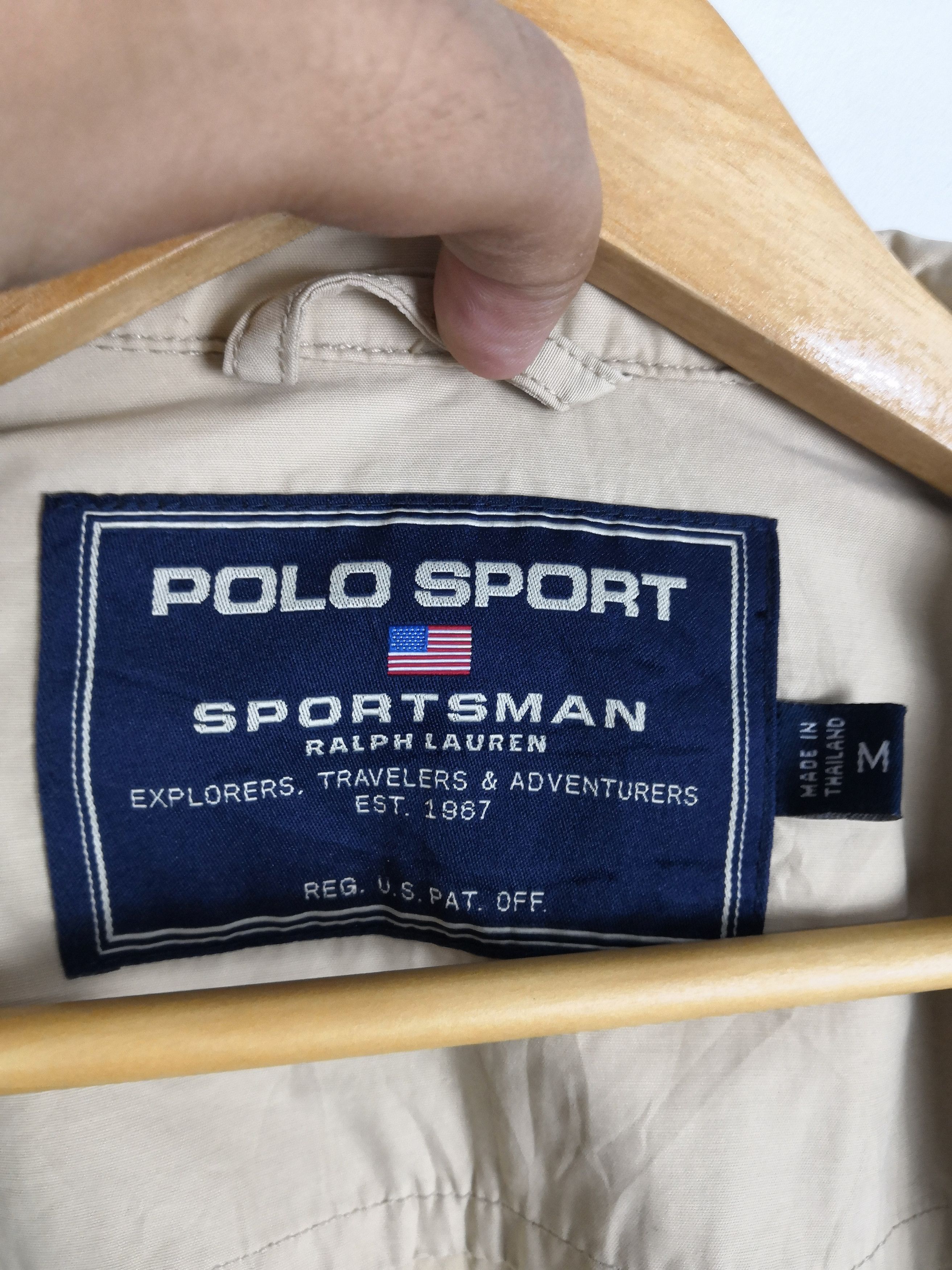 Polo Ralph Lauren Vintage Polo Sport Parka Polo Ralph Lauren Sportman Jacket Size US L / EU 52-54 / 3 - 6 Thumbnail