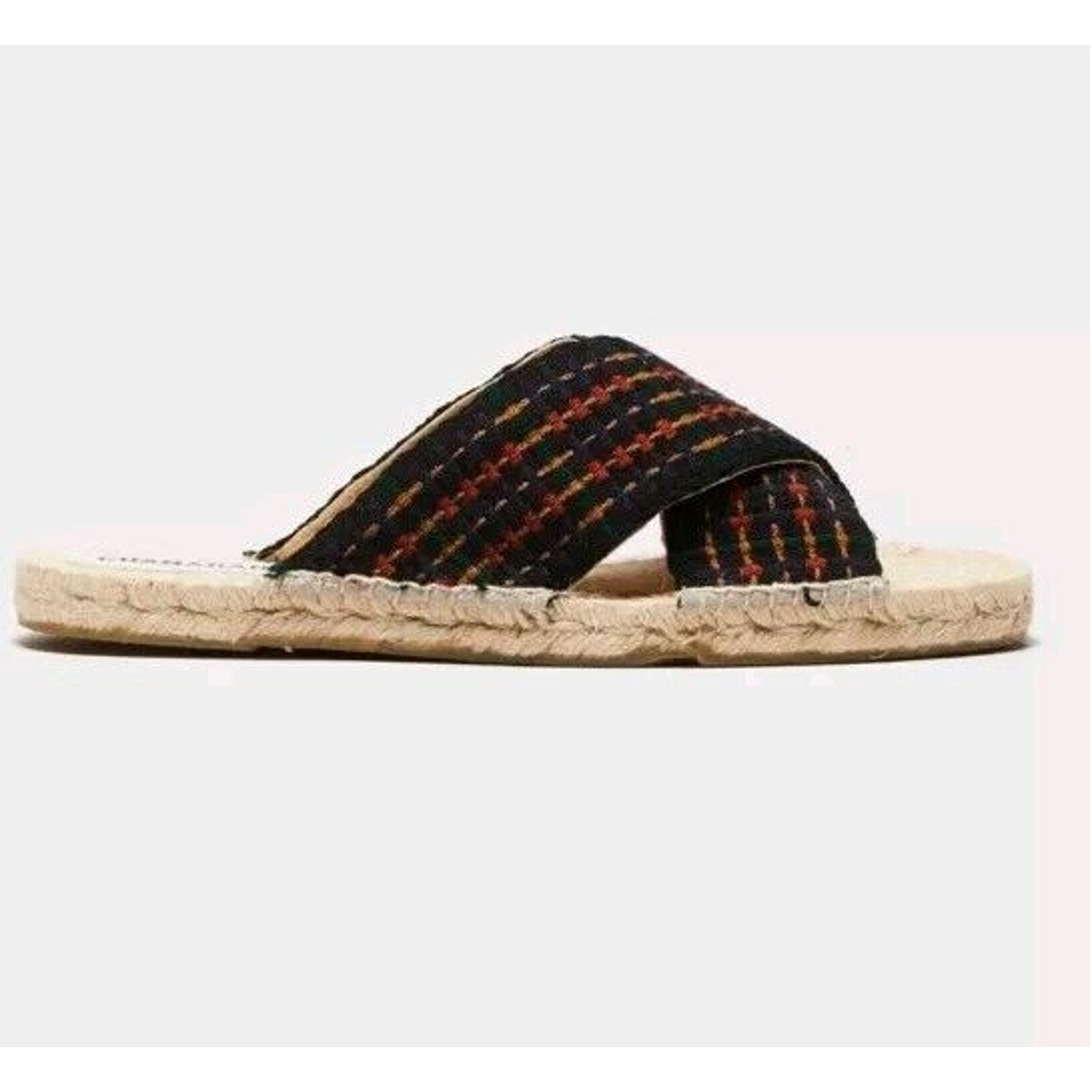 Todd Snyder Guanabana x Todd Snyder Crossed Band Platform Espadrilles Size US 9 / EU 42 - 12 Thumbnail
