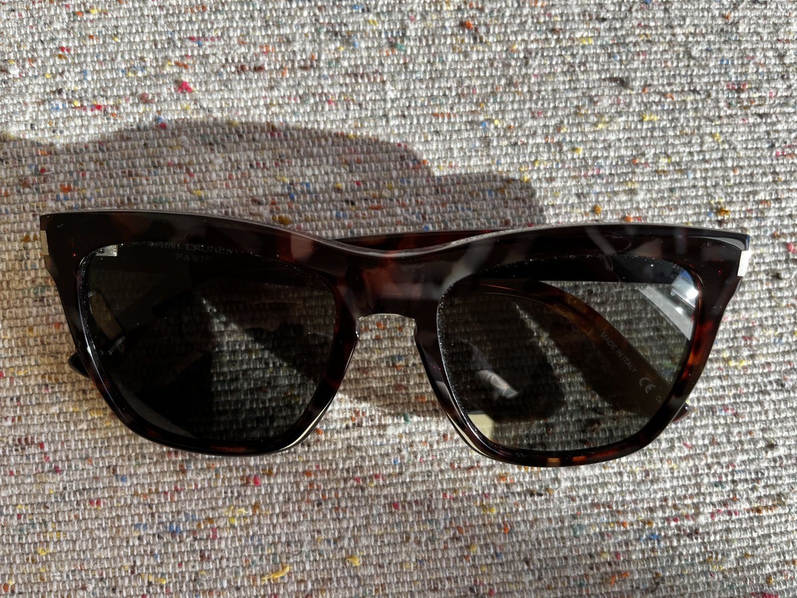 Saint Laurent Paris x Hedi Era SLP SL 137 Devon 001 Tortoise