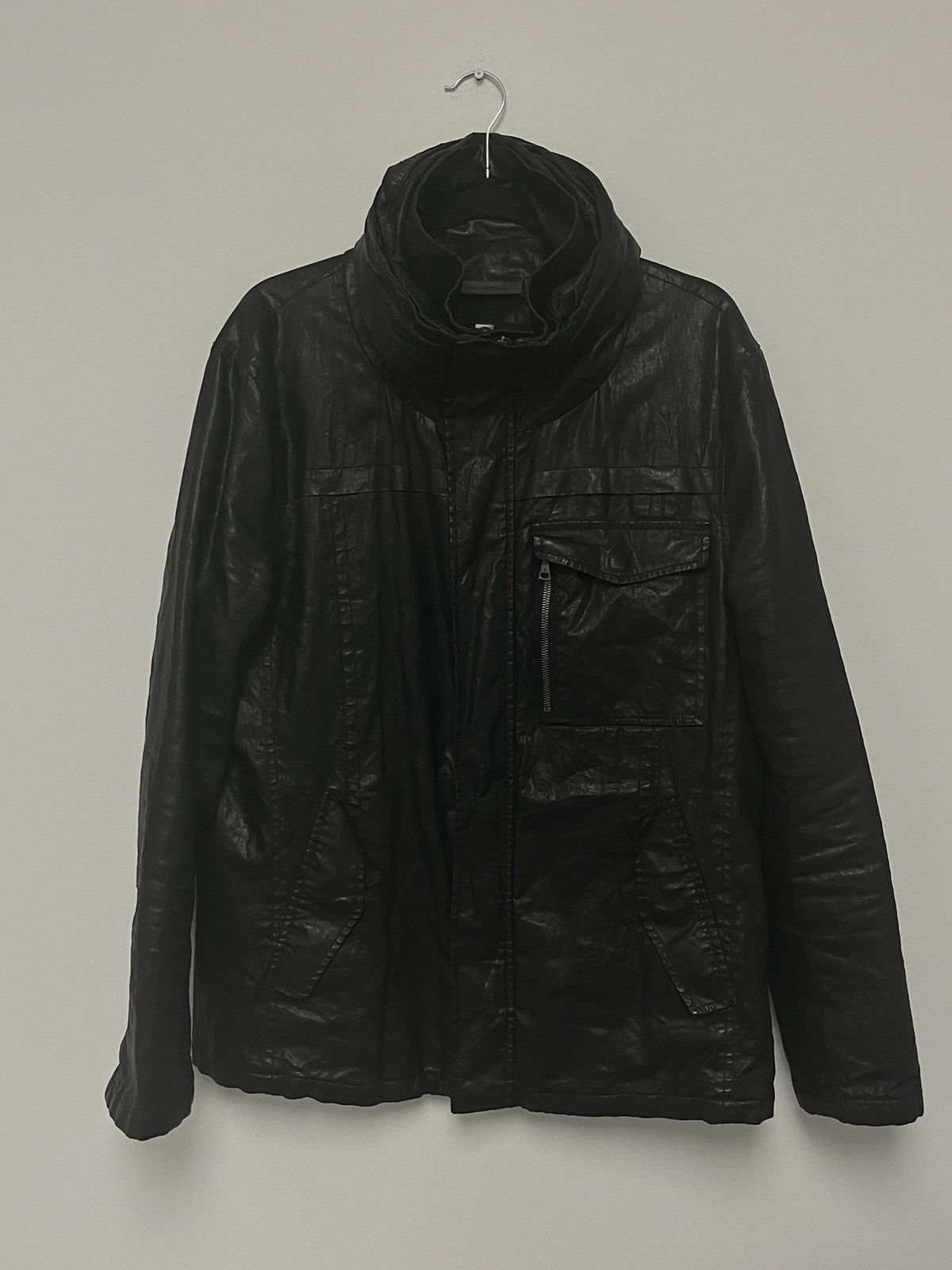 John Varvatos Coated linen jacket. 48 Size US M / EU 48-50 / 2 - 5 Thumbnail