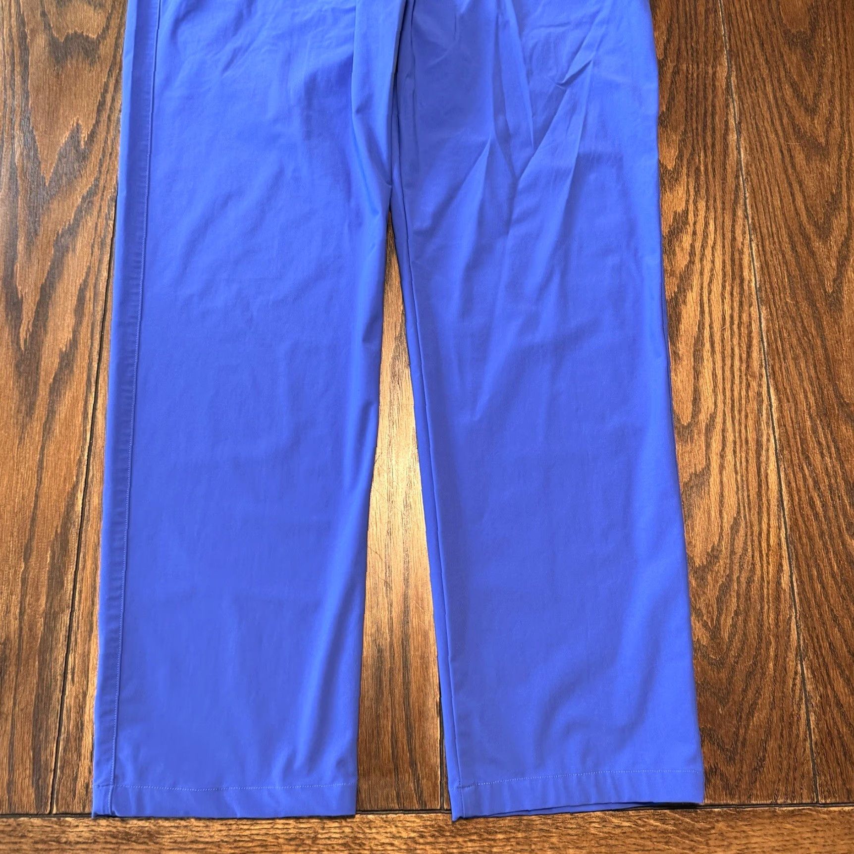 Vintage Greyson Pants Men’s 36x32 Blue Montauk Performance Stretch Golf Chino Fits 36x28 Size US 36 / EU 52 - 2 Thumbnail