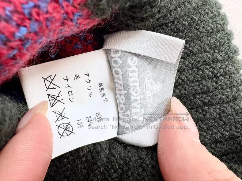 Vivienne Westwood Vivienne Westwood Red Saturn patchwork cold hat Size ONE SIZE - 6 Thumbnail