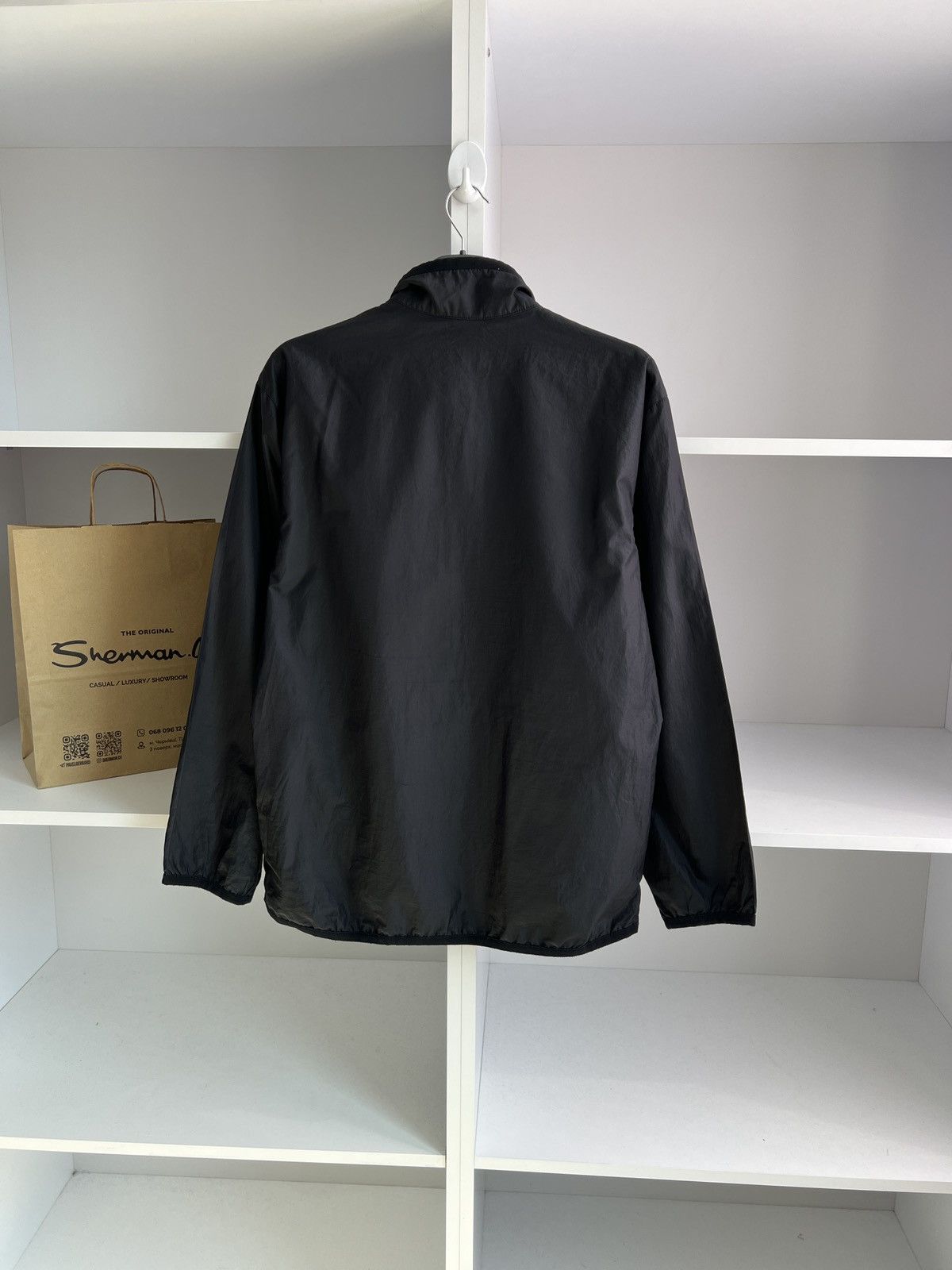 Nike × Vintage Vintage Nike windbreaker drill jacket Size US S / EU 44-46 / 1 - 11 Thumbnail