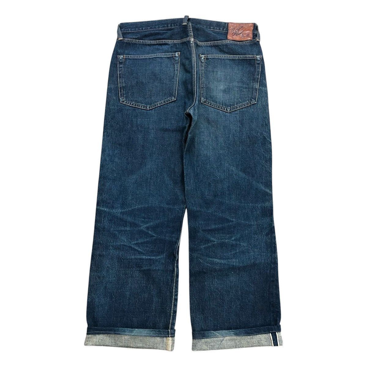 Japanese Brand × Kapital × Vintage Vintage Kapital Capital Inc Home Made Selvedge Denim Size US 34 / EU 50 - 15 Thumbnail