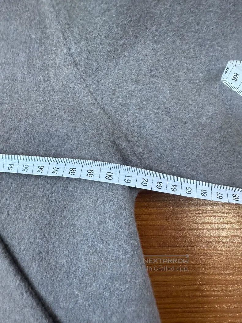 Hermes Hermes Sophisticated Grey Cashmere Coat, Size 38, 100% Cas Size XS / US 0-2 / IT 36-38 - 7 Thumbnail