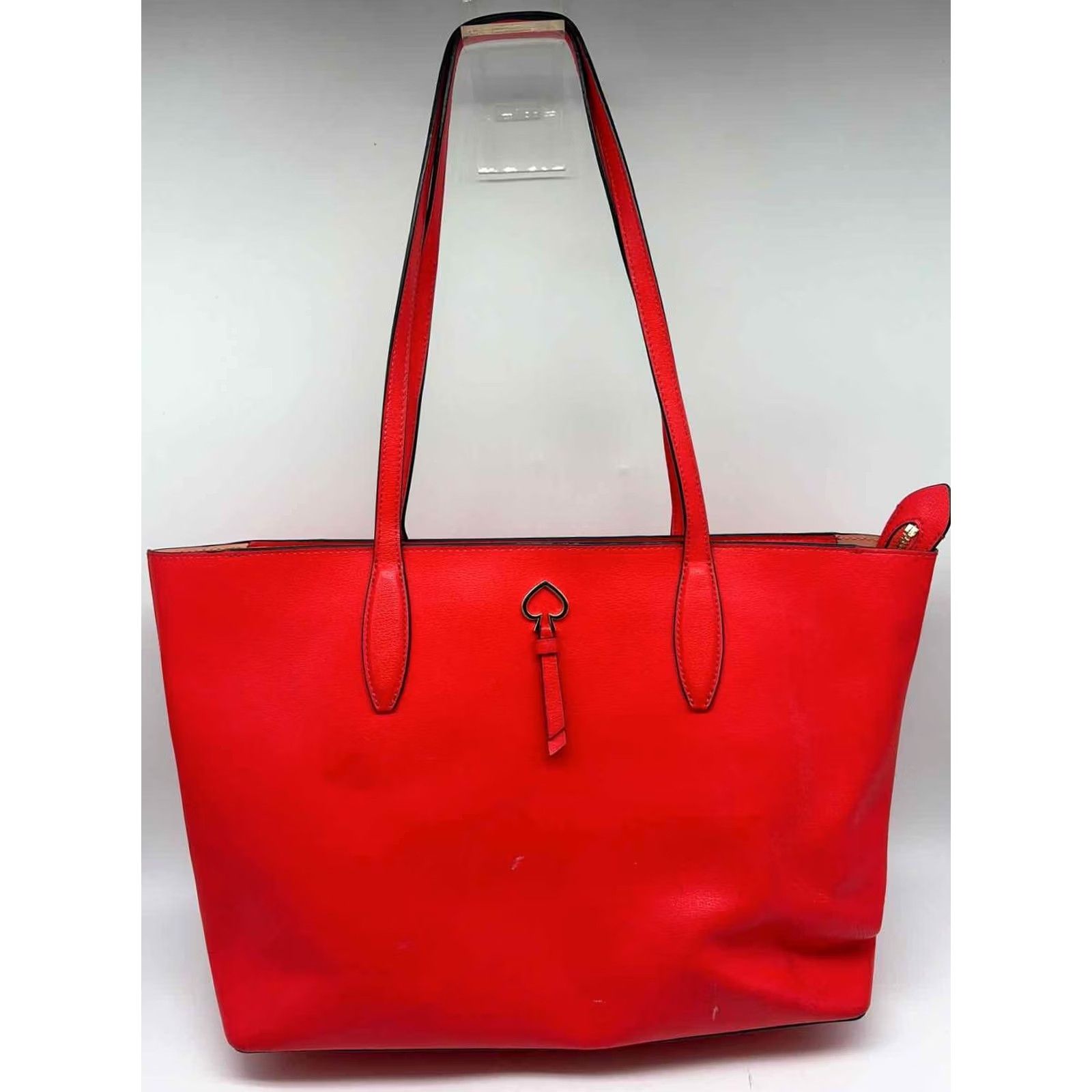 Vintage VINTAGE Pre-Owned Kate Spade Red Tote Bag Size ONE SIZE - 2 Thumbnail