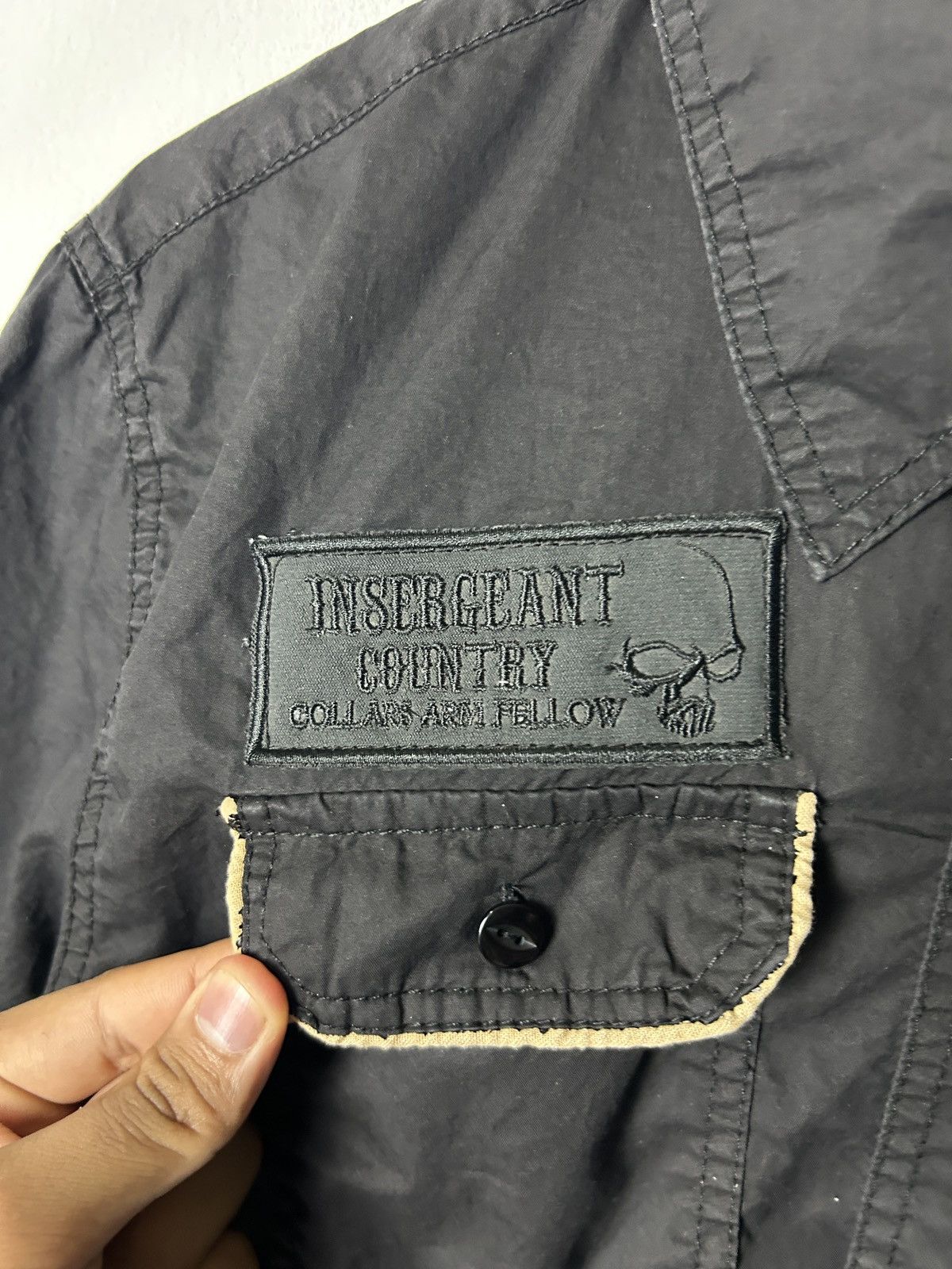 JACKROSE Jackrose punk open collar embroidery skull ifsixwasnine Size US M / EU 48-50 / 2 - 5 Thumbnail
