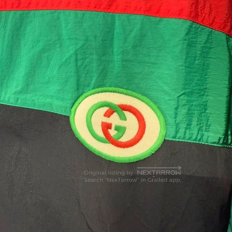 Gucci Gucci Red and green stitched jacket Size US M / EU 48-50 / 2 - 6 Thumbnail