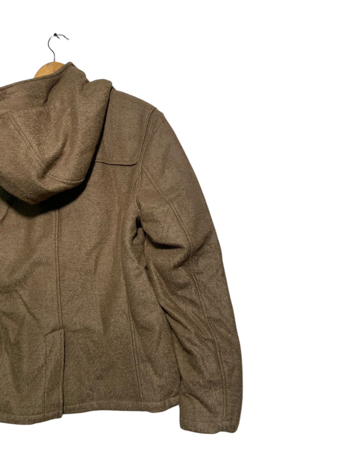 In The Attic 🔥IN THE ATTIC WOOL HOODIE JACKETS BROWN Size US L / EU 52-54 / 3 - 7 Thumbnail
