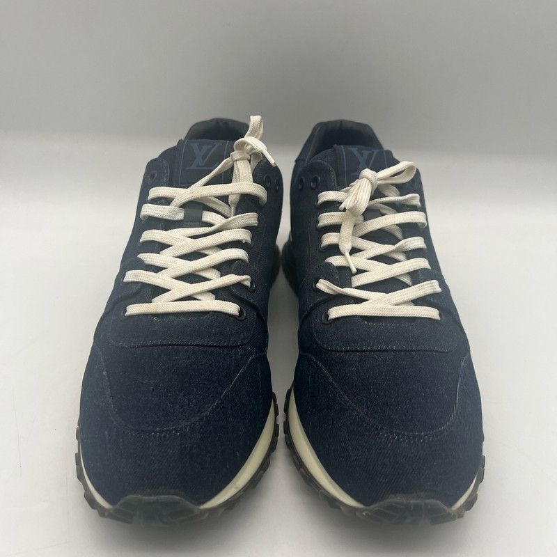 Louis Vuitton Louis Vuitton Blue Denim Casual Sneakers -2508 Size US 10.5 / EU 43-44 - 1 Thumbnail