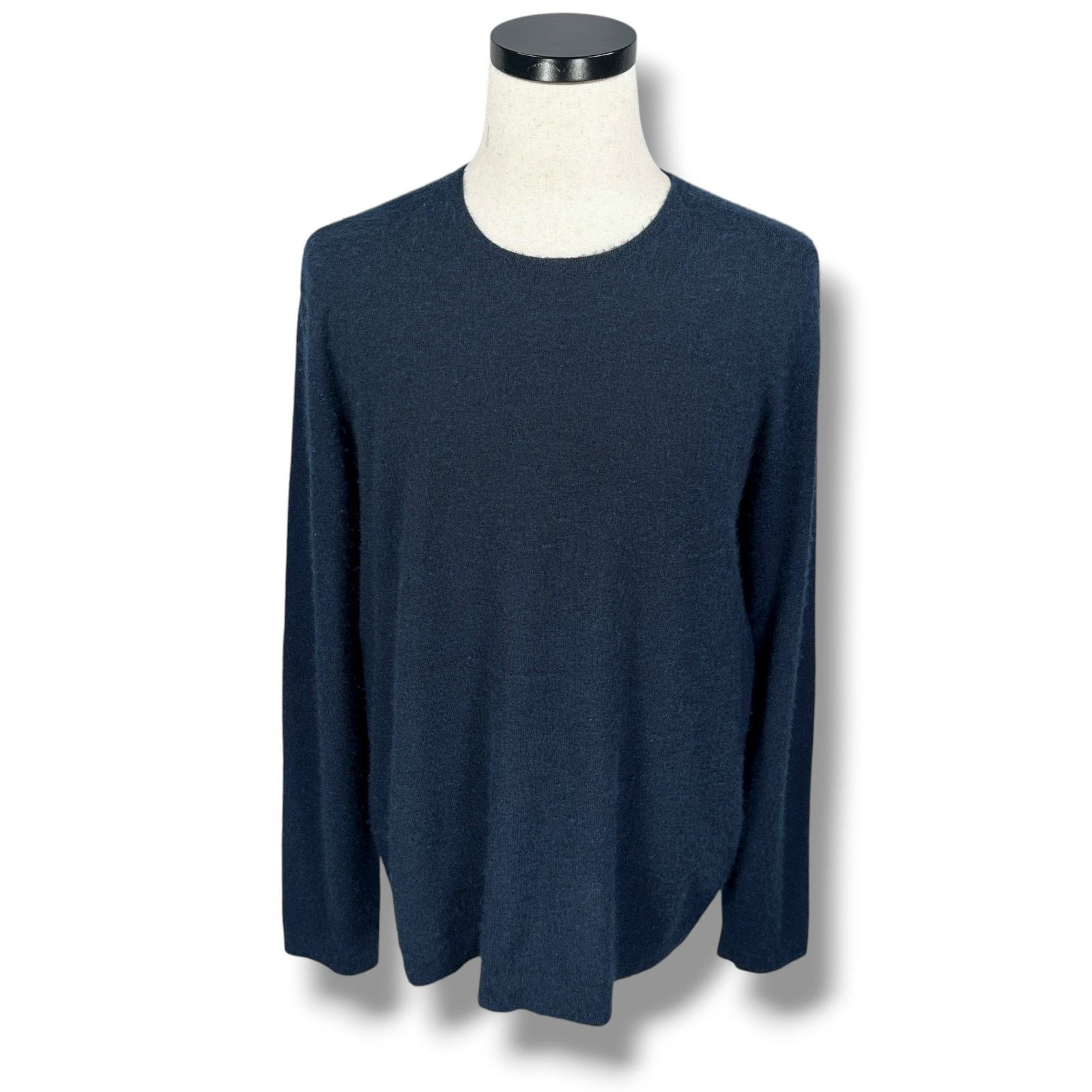 John Varvatos John Varvatos Sweater Men’s XL Dark Blue 100% Cashmere Size US XL / EU 56 / 4 - 1 Thumbnail