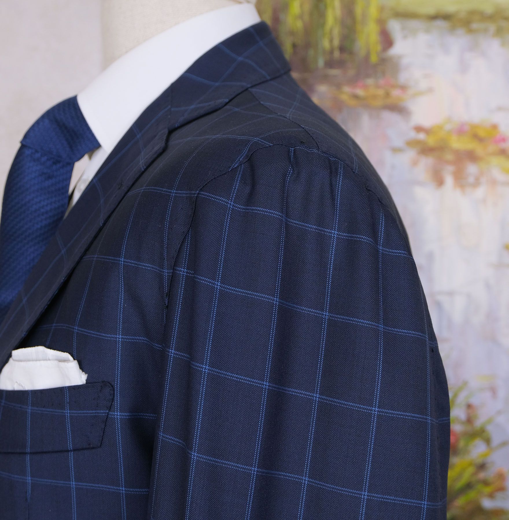 Other Giovanni Mattina, Blue blazer, Size 50, Bespoke, Napoli Size 40R - 4 Thumbnail