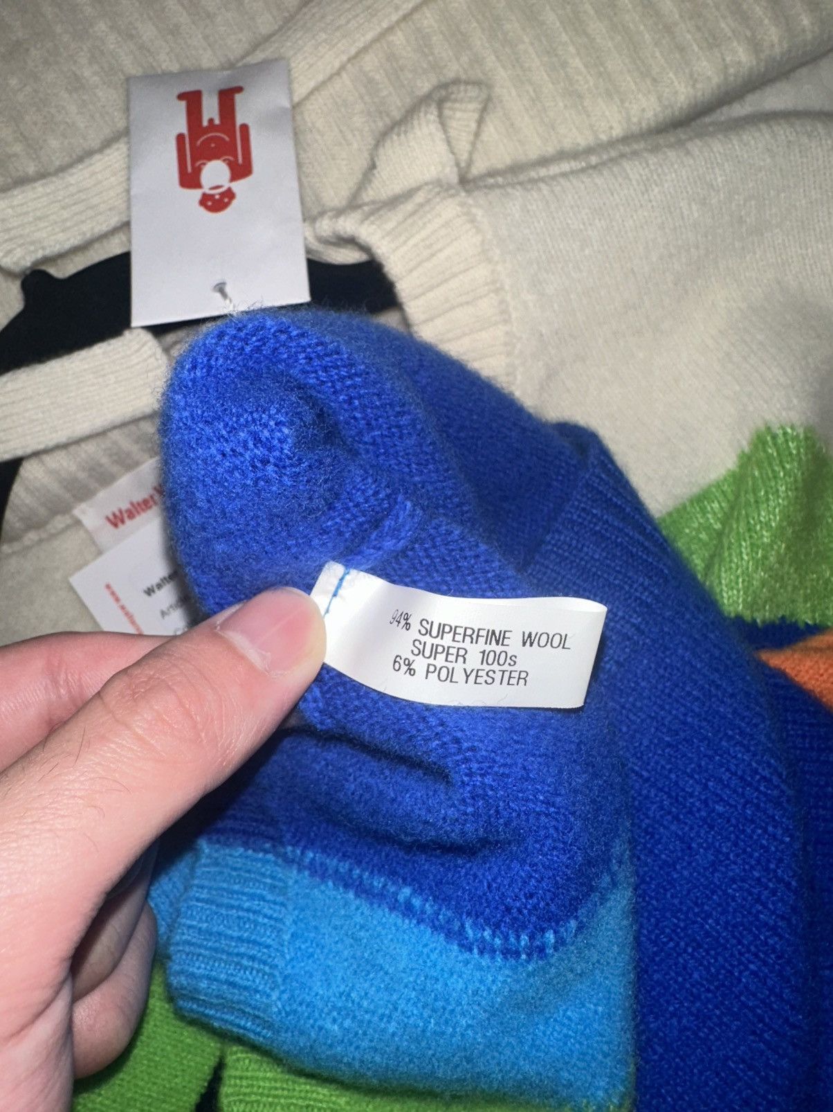 Walter Van Beirendonck Walter Van Beirondonck FW23 Hypereal Alien Knit (with Collar Size US S / EU 44-46 / 1 - 8 Thumbnail