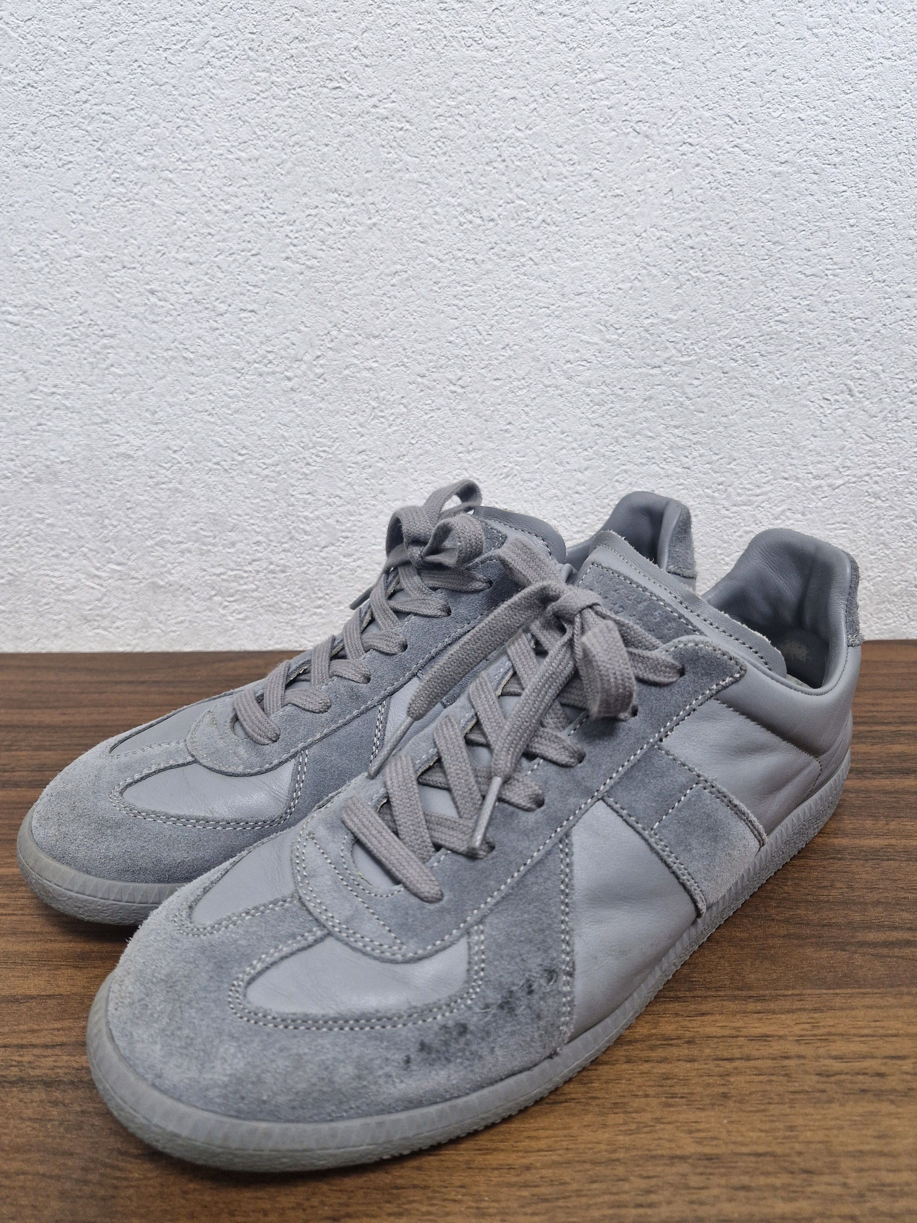 Maison Margiela MAISON MARGIELA Tonal Grey GATs Size US 8 / EU 41 - 1 Thumbnail