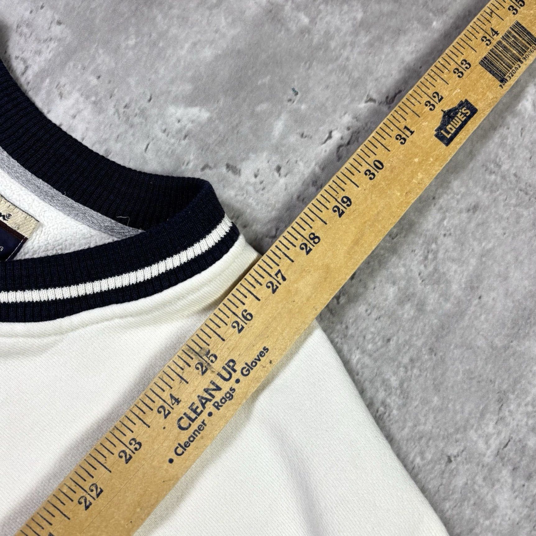 Champion VINTAGE Champion Reverse Weave Sweatshirt White Pullover XL Men 90s USA Size US XL / EU 56 / 4 - 4 Thumbnail