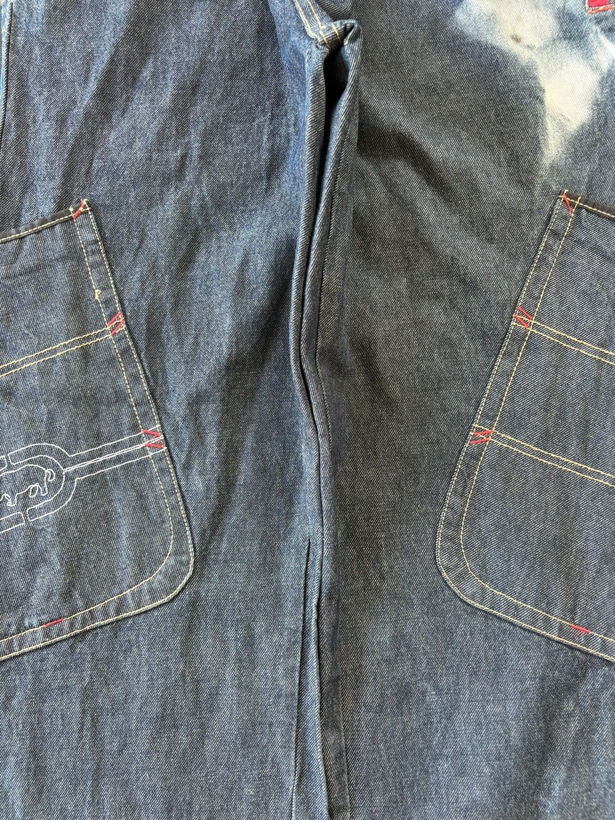 Ecko Unltd. Y2K Ecko Cargo Style Wide Leg Skate Denim Pants Size US 30 / EU 46 - 5 Thumbnail