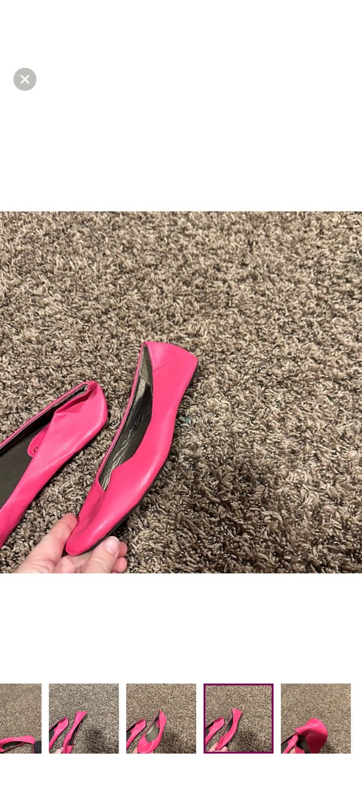 Other Pink flats Size US 7.5 / IT 37.5 - 10 Thumbnail