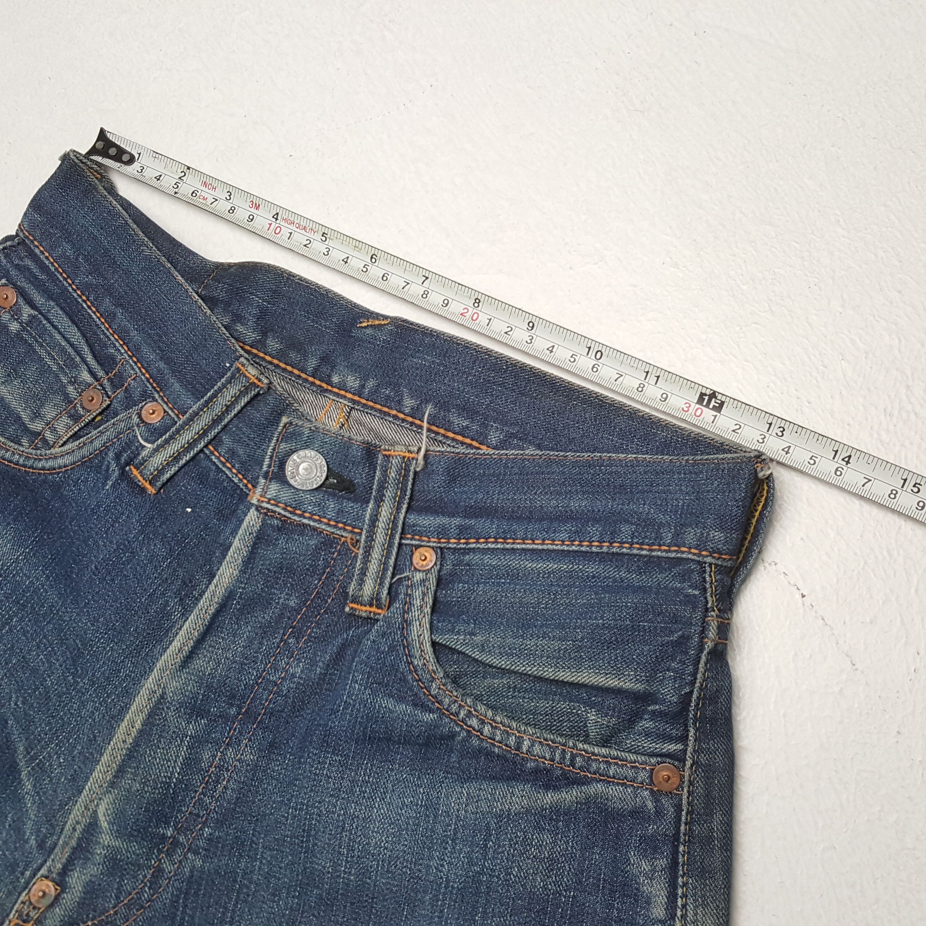 Evisu × Japanese Brand × Vintage Vintage EVISU Japanese Brand Daicock Custom Style Jean Size US 26 / EU 42 - 7 Thumbnail