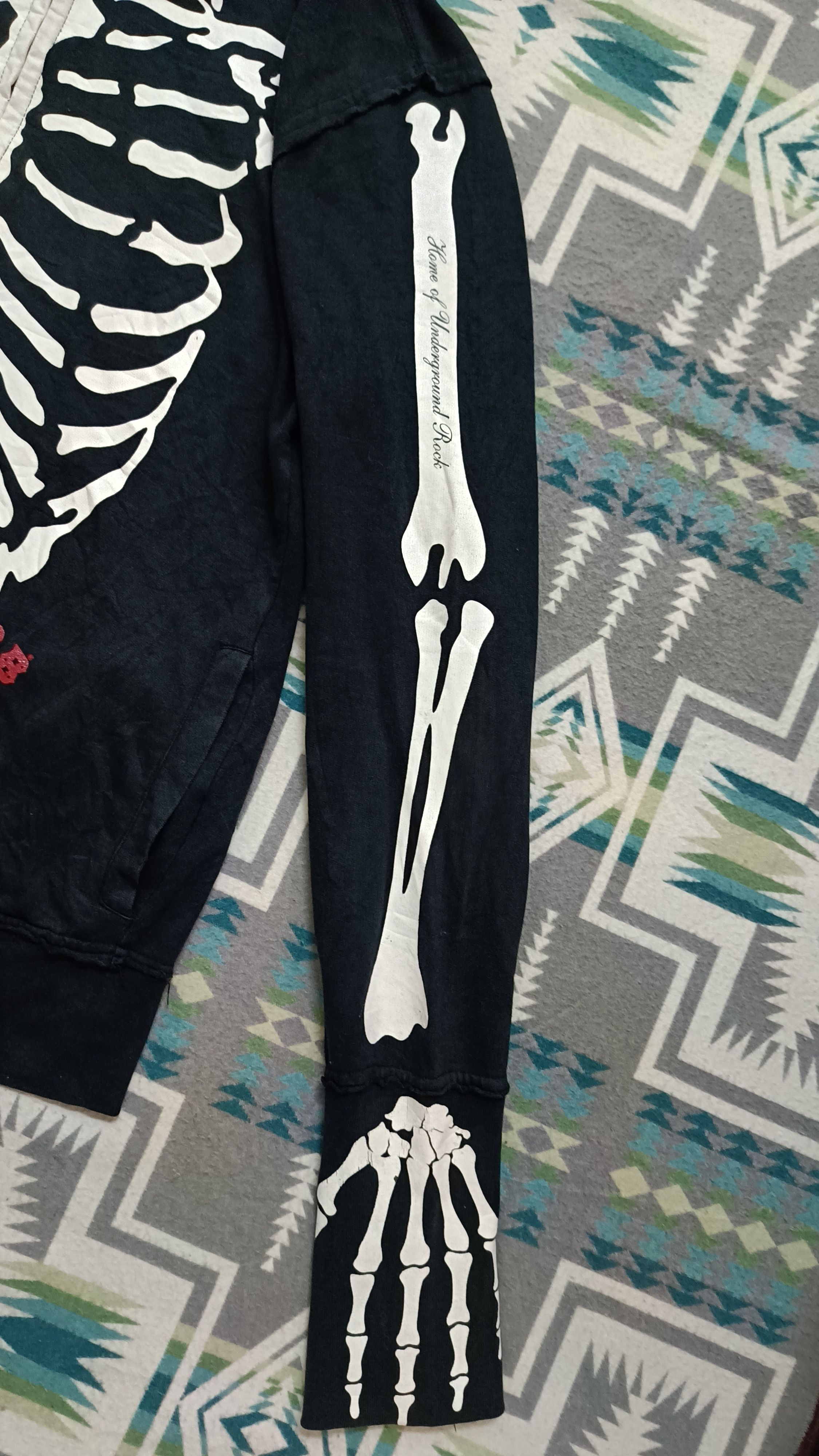 Affliction 🔥🔥 Rare Vintage Hoodie Skeletons CBGB Size US M / EU 48-50 / 2 - 8 Thumbnail