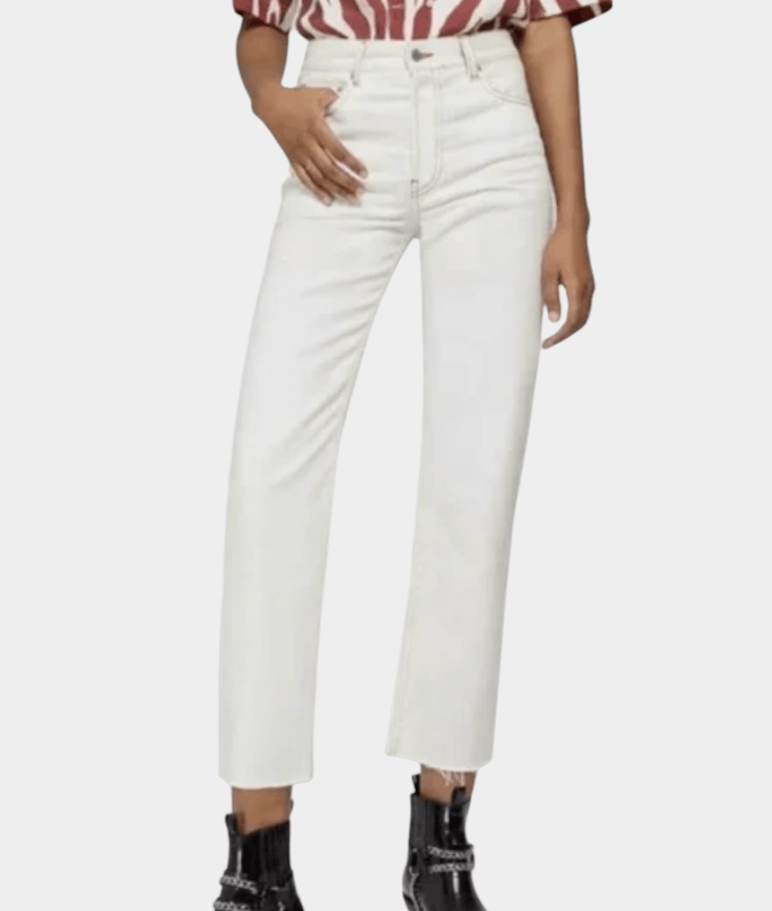 Anine Bing Anine Bing Constrast Stitch Jeans Size 24" / US 00 / IT 34 - 1 Thumbnail