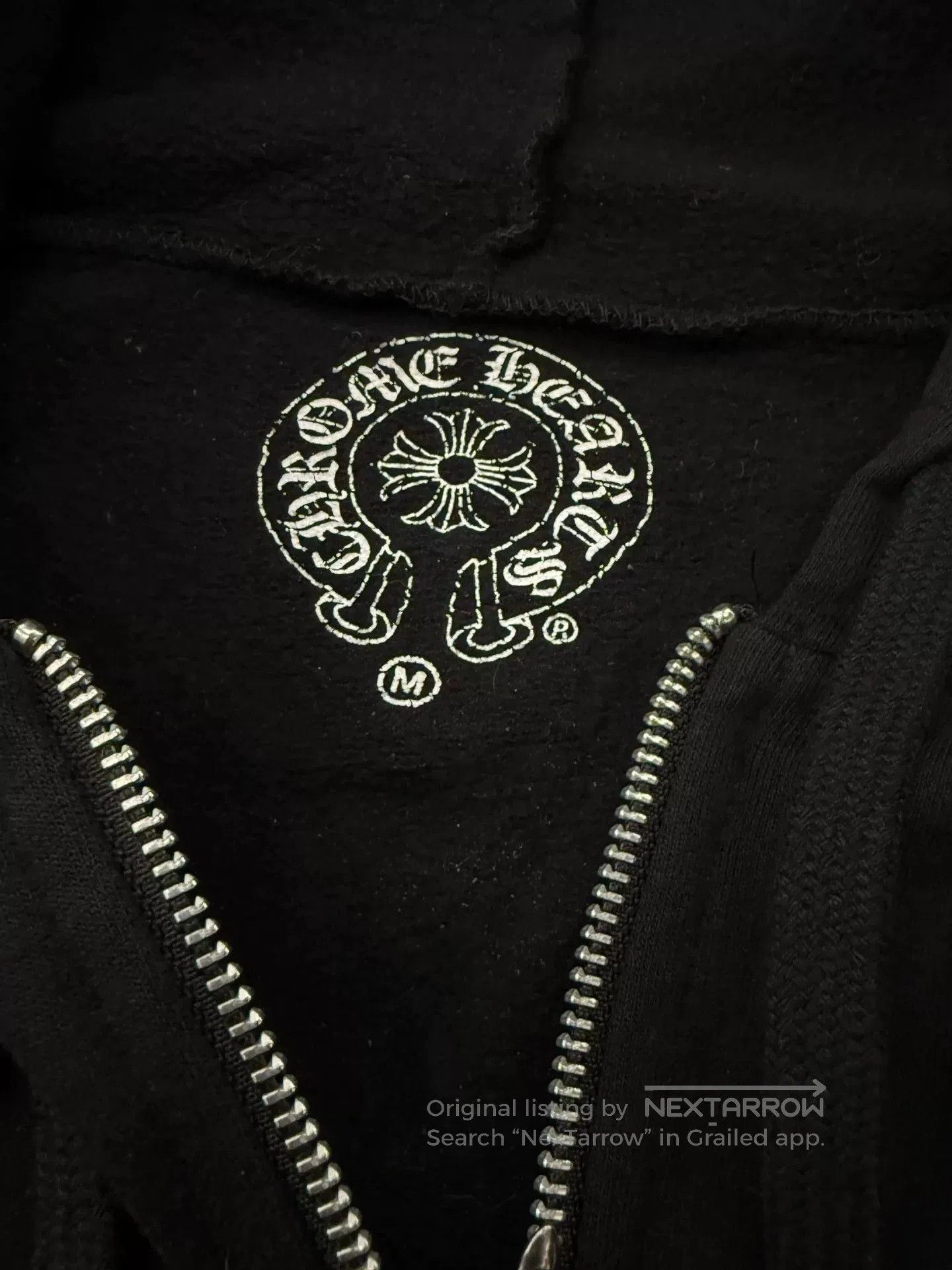 Chrome Hearts Chrome Hearts Black Zip Hoodie with Sword Prints. Size US M / EU 48-50 / 2 - 4 Thumbnail