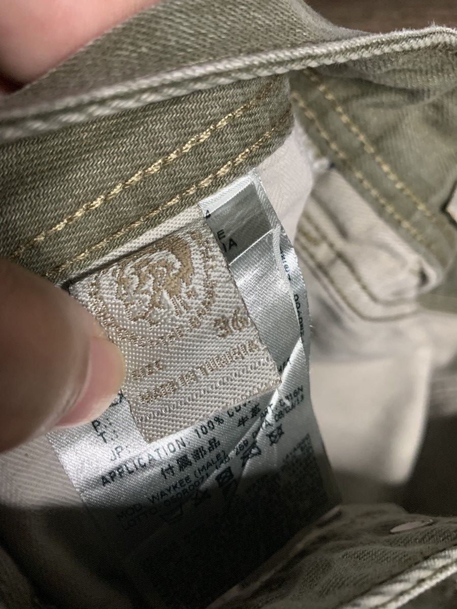 Diesel Dark Olive Diesel Denim Pants Size US 34 / EU 50 - 5 Thumbnail