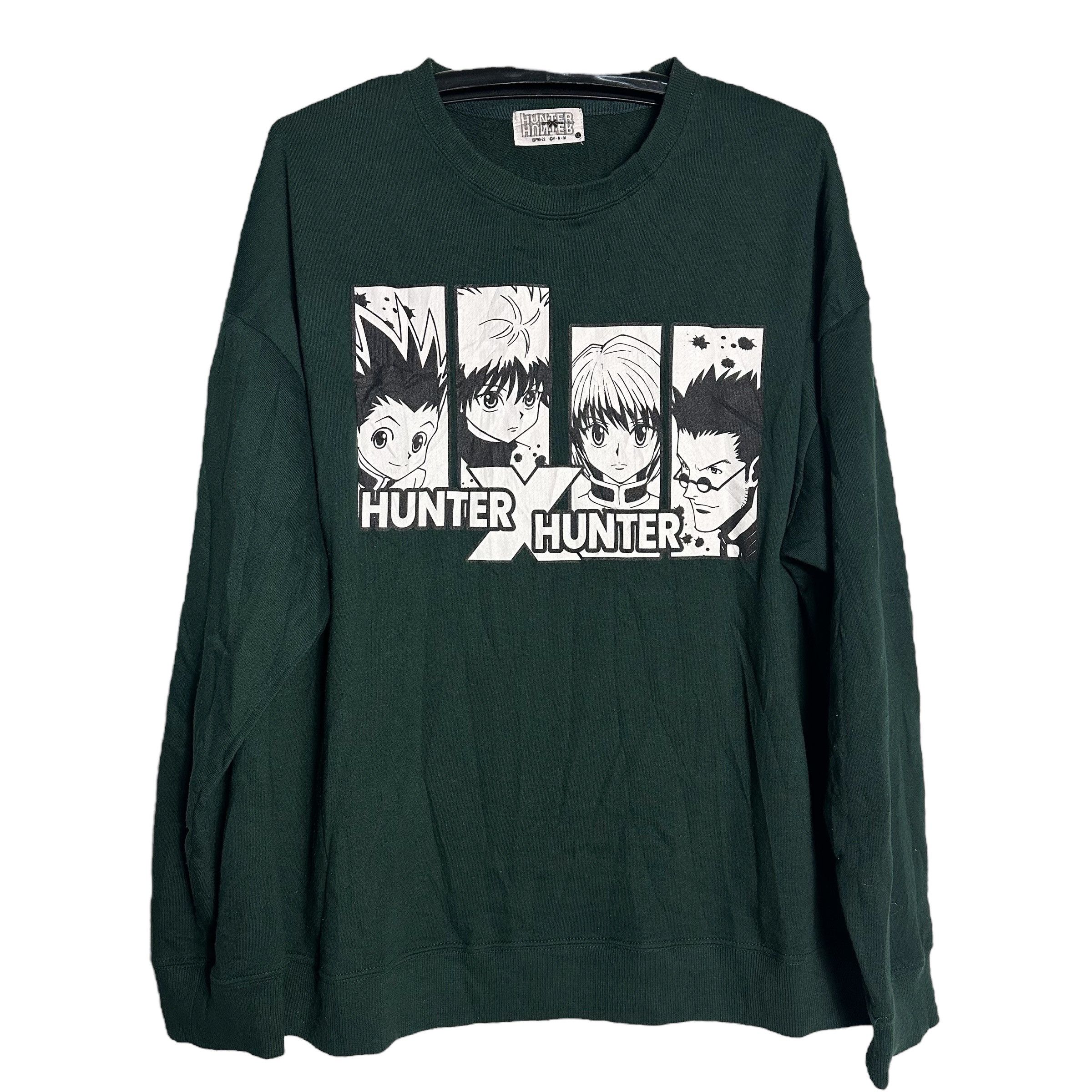 Alstyle × Anime × Vintage 🔥RARE🔥Vintage Hunter X Hunter Anime Pullover Sweatshirt Size US L / EU 52-54 / 3 - 1 Thumbnail