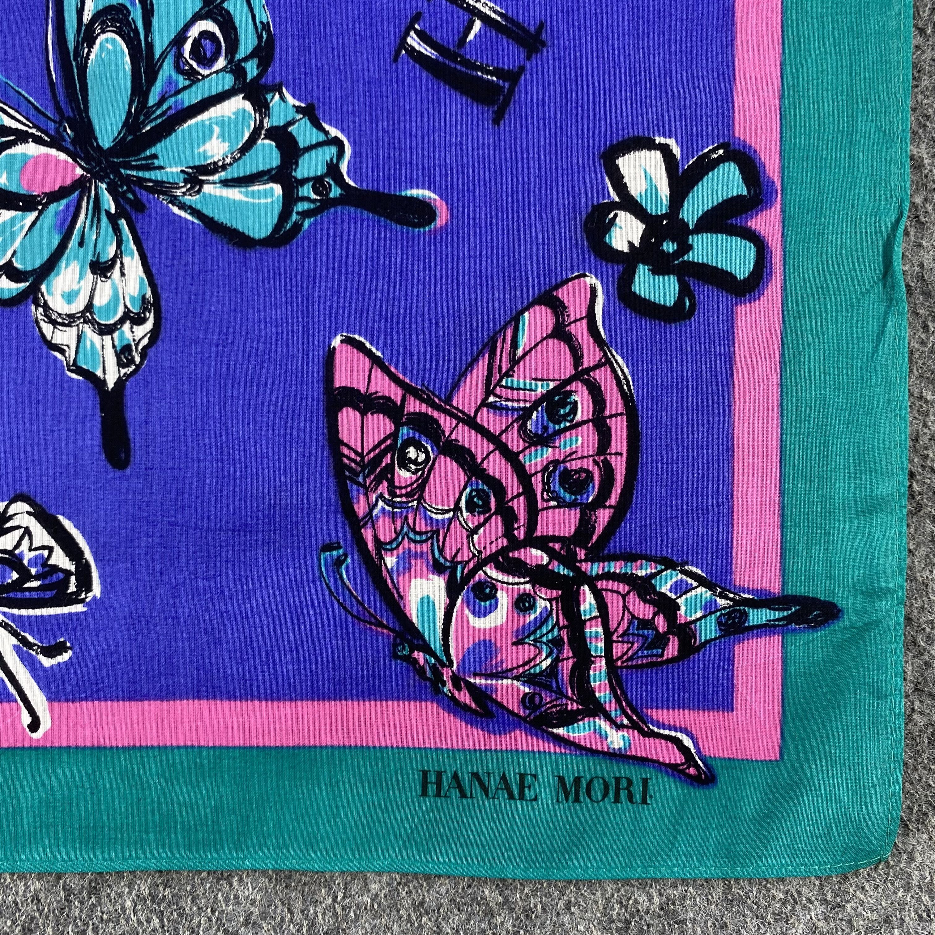 Hanae Mori Hanae Mori Handkerchief/Neckerchief/Bandana HC778 Size ONE SIZE - 3 Thumbnail