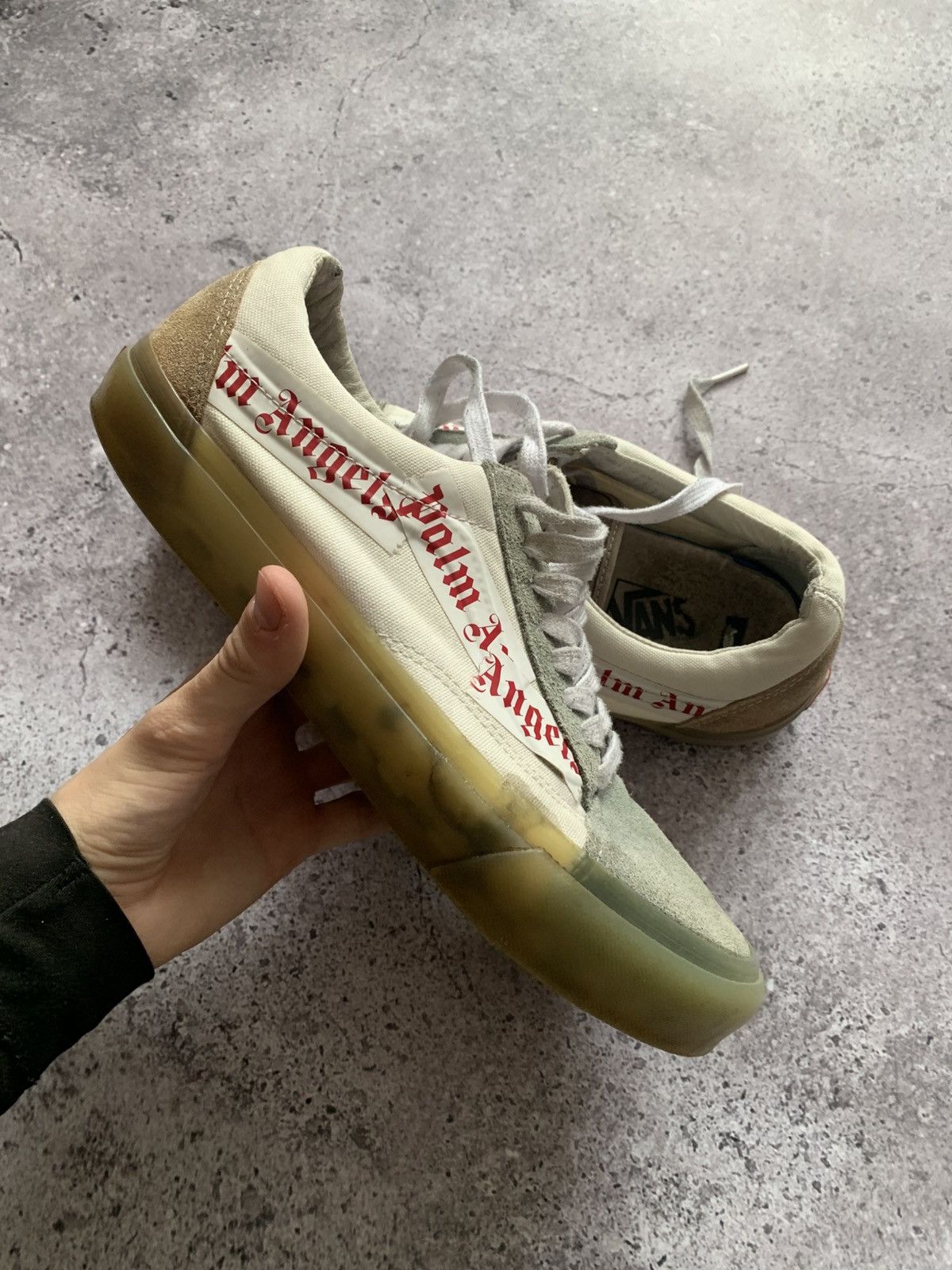 Palm Angels × Vans 🔥VANS X PLAM ANGELES LOW TOP SNEAKERS Size US 10 / EU 43 - 4 Thumbnail