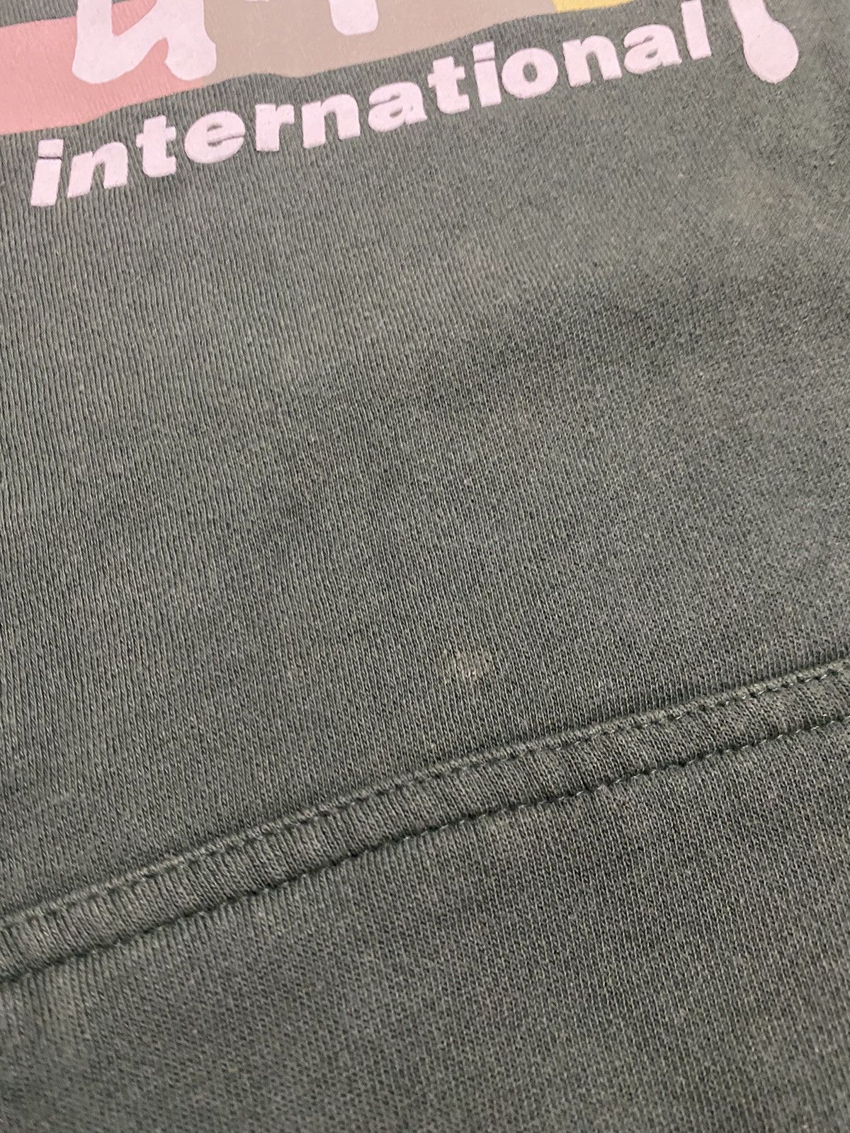 Stussy × Vintage Vintage 90s Stussy International Distressed Hoodie Size US M / EU 48-50 / 2 - 6 Thumbnail