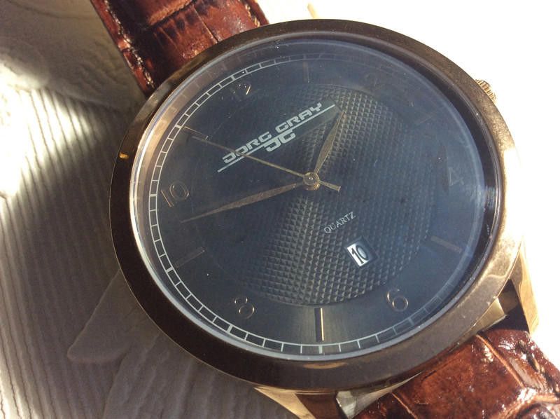 Designer Jorge Gray men's brown watch Size ONE SIZE - 8 Thumbnail