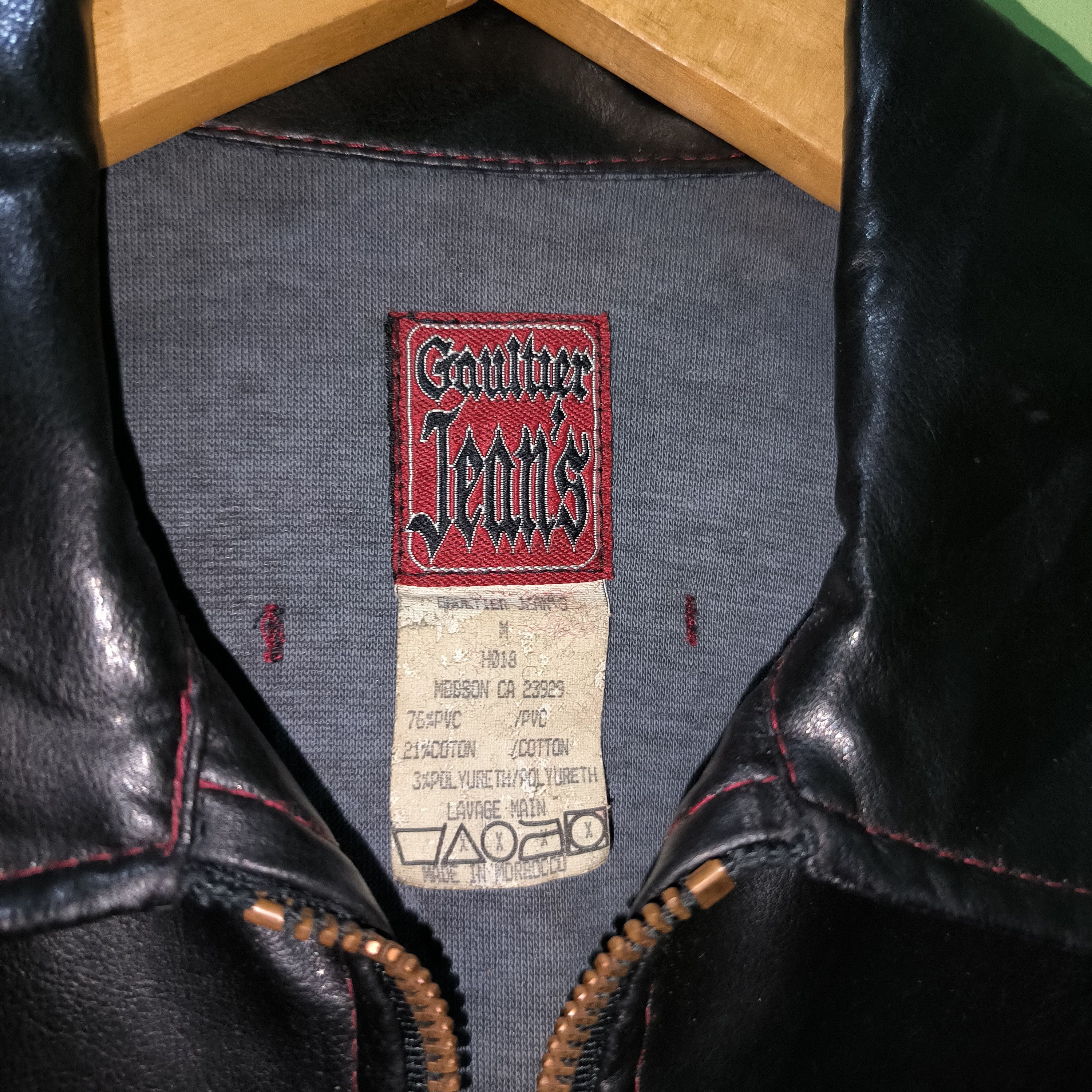 Jean Paul Gaultier Vintage 1990 Jeans Paul Gaultier PVC Jacket Size M / US 6-8 / IT 42-44 - 3 Thumbnail