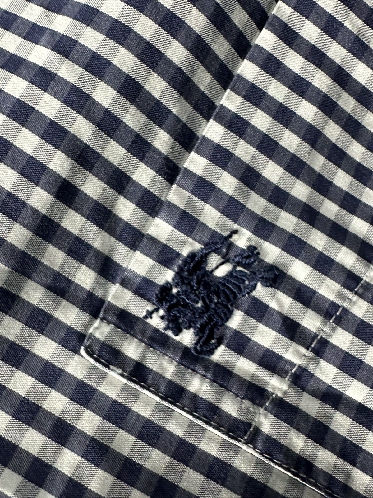 Burberry × Vintage 🚨 BURBERRY s 90S vintage flannel nova check shirt button up Size US L / EU 52-54 / 3 - 7 Thumbnail
