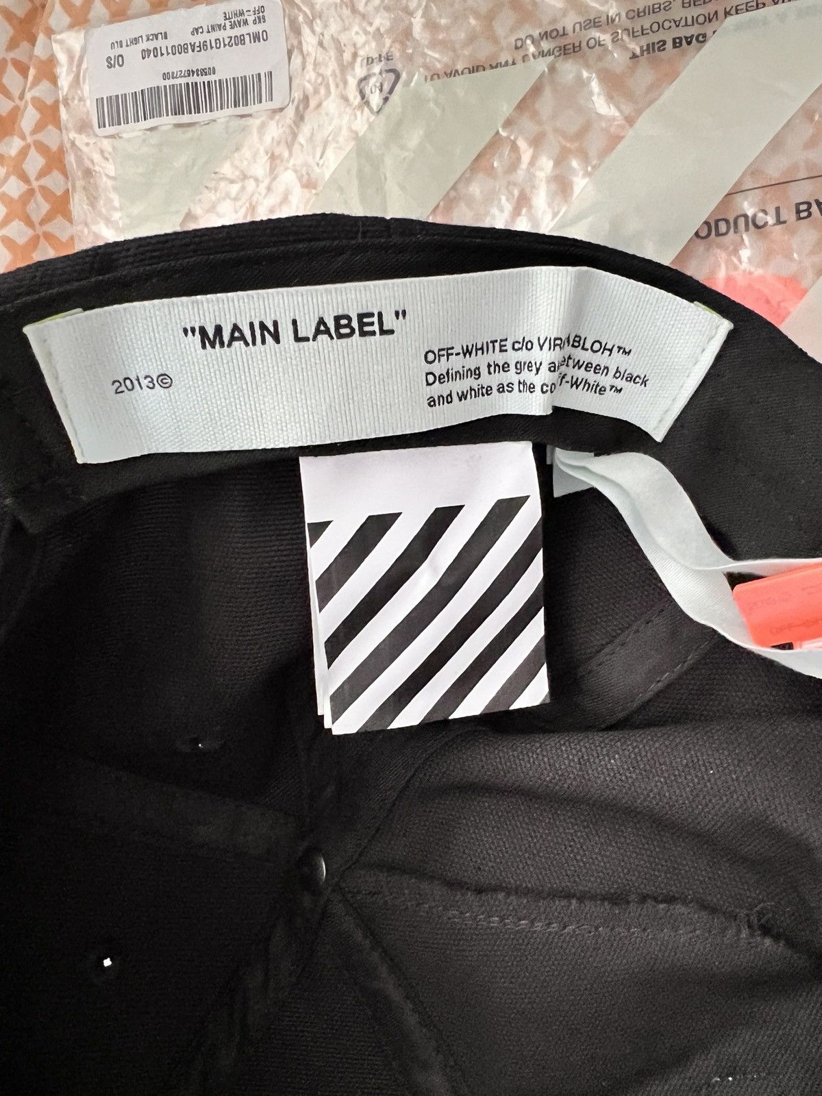 Off-White Off white so wave paint cap Size ONE SIZE - 8 Thumbnail