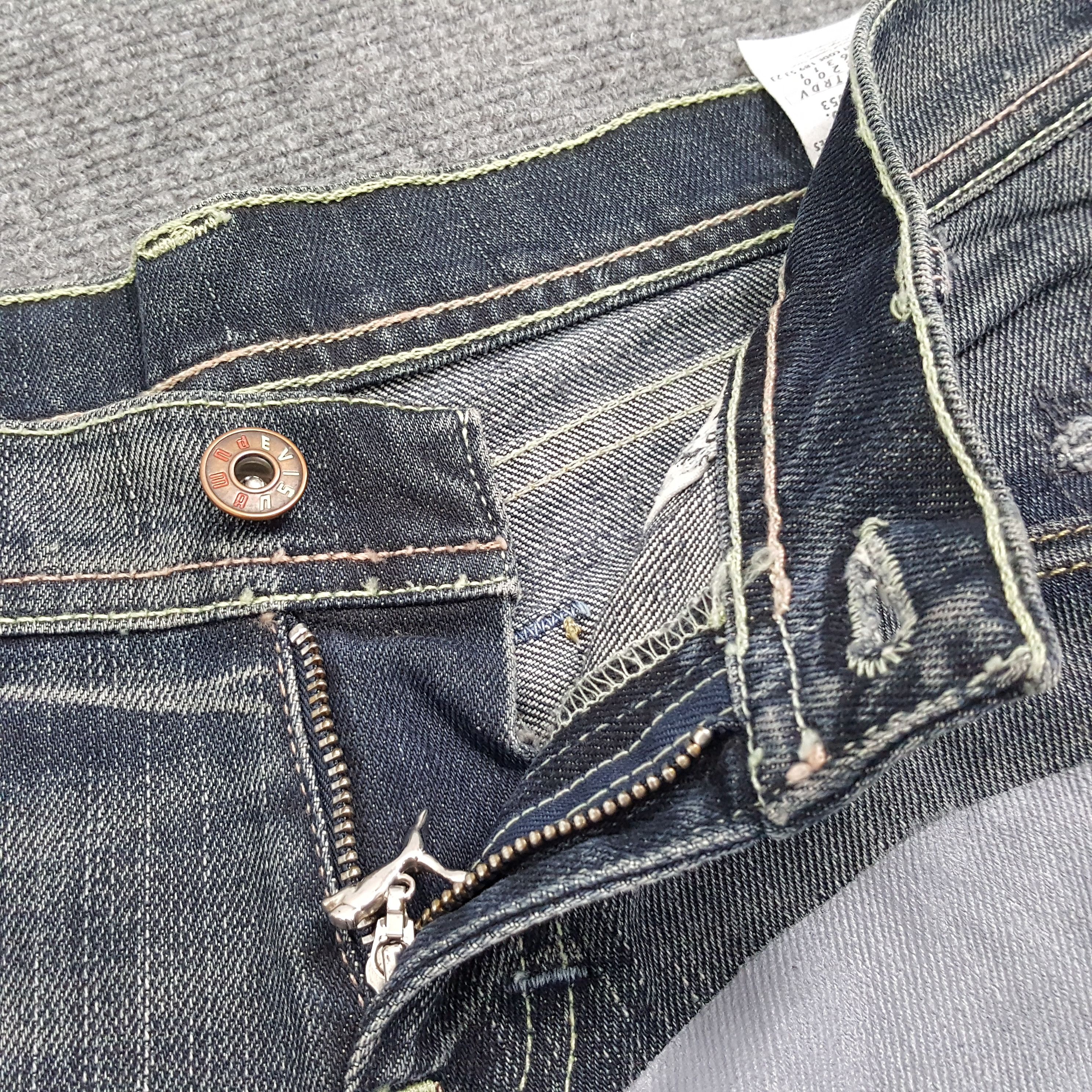 Evisu Evisu X Puma Japanese Brand Daicock Custom Jeans Size 30" / US 8 / IT 44 - 12 Thumbnail
