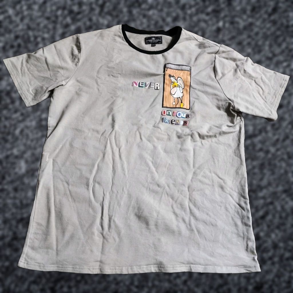Doublet Hideout Clothing T Shirt Never Rat Out Your Friends Mens 2XL Double Sided Size US XXL / EU 58 / 5 - 1 Thumbnail