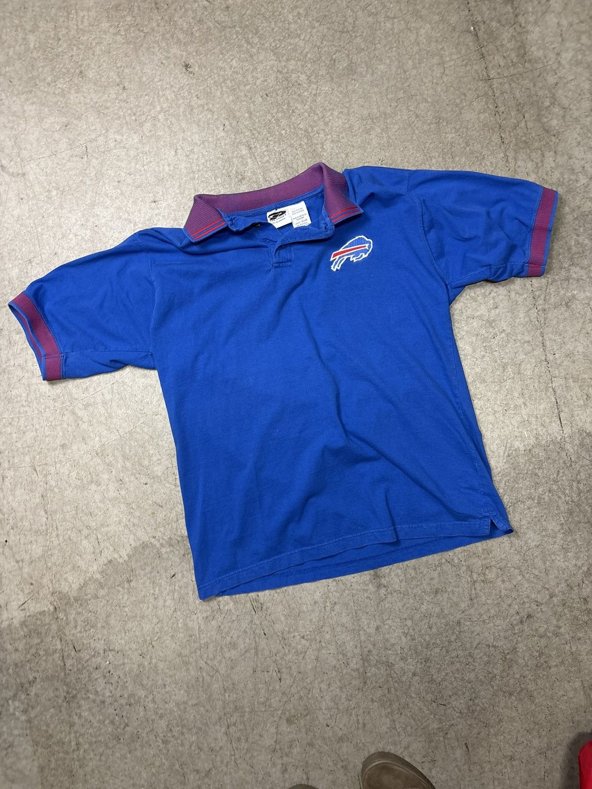 NFL Vintage Y2K Buffalo Bills polo shirt Size US L / EU 52-54 / 3 - 2 Thumbnail