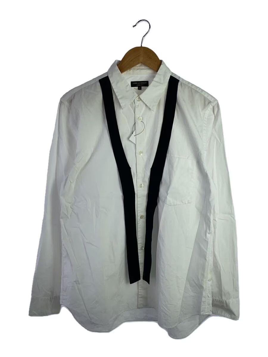 Comme des Garcons × Comme des Garcons Homme Plus Tie Patch Button Shirt Size US M / EU 48-50 / 2 - 1 Thumbnail