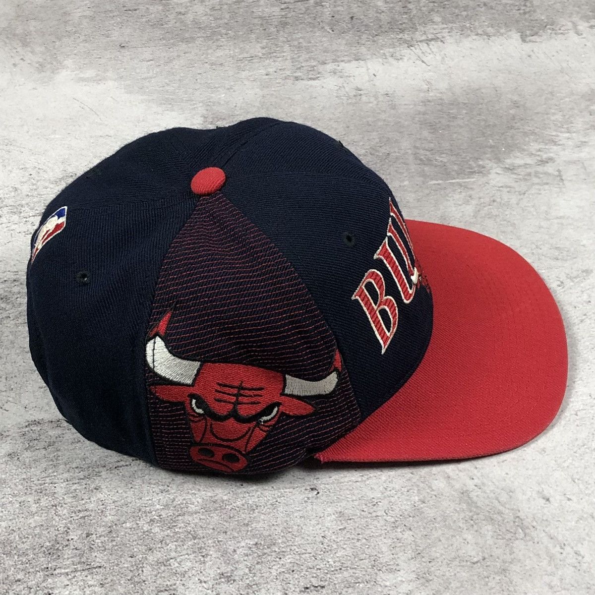 NBA Rare Vintage 90s Chicago Bulls NBA Wool Acrylic Cap Size ONE SIZE - 5 Thumbnail