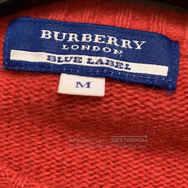 Other Burberry Red Wool Cardigan for Women. Size M / US 6-8 / IT 42-44 - 6 Thumbnail